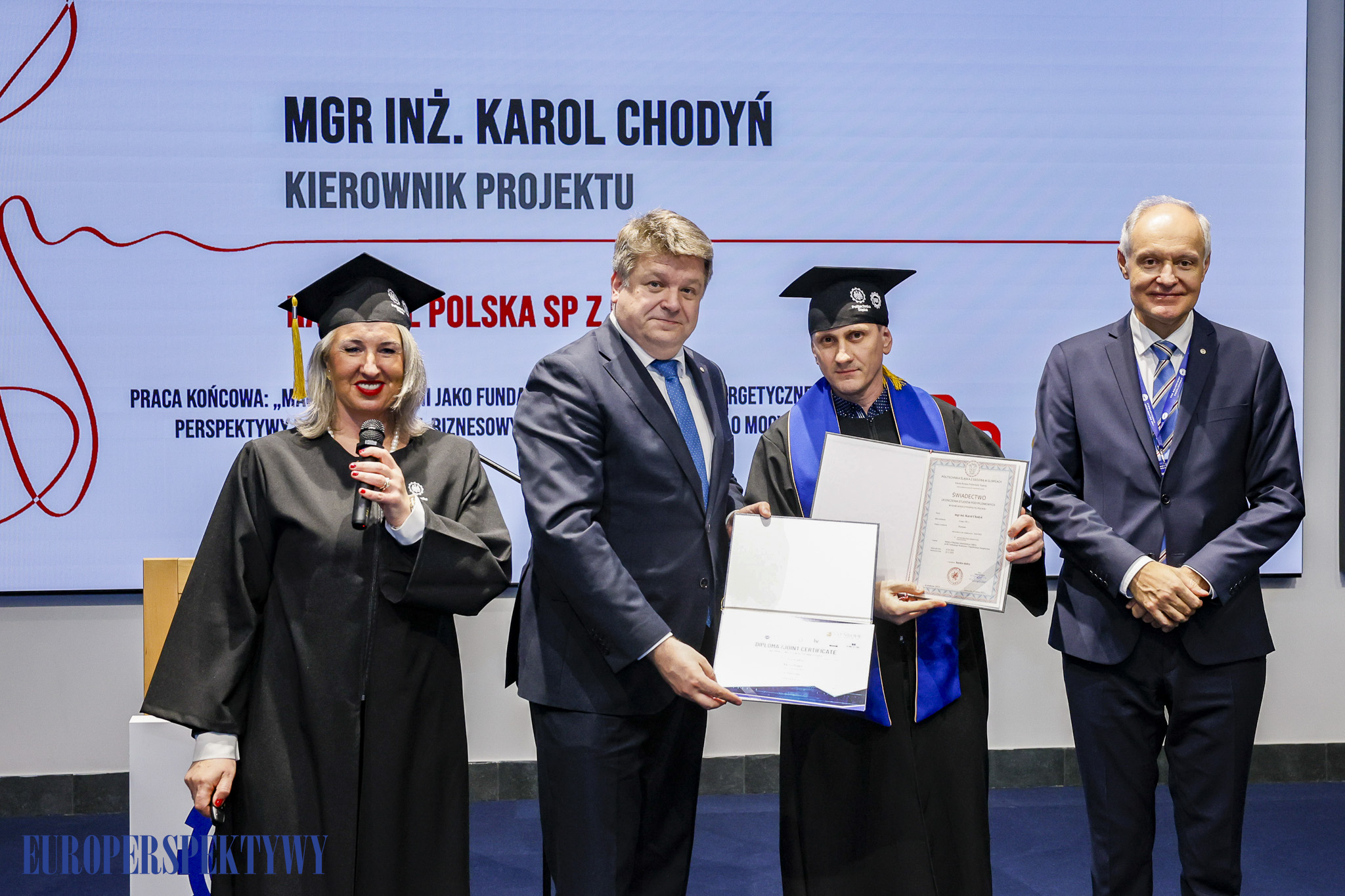 Europerspektywy Konferencja „Energetyka – Nauka – Przemysł” oraz wręczenie dyplomów MBA