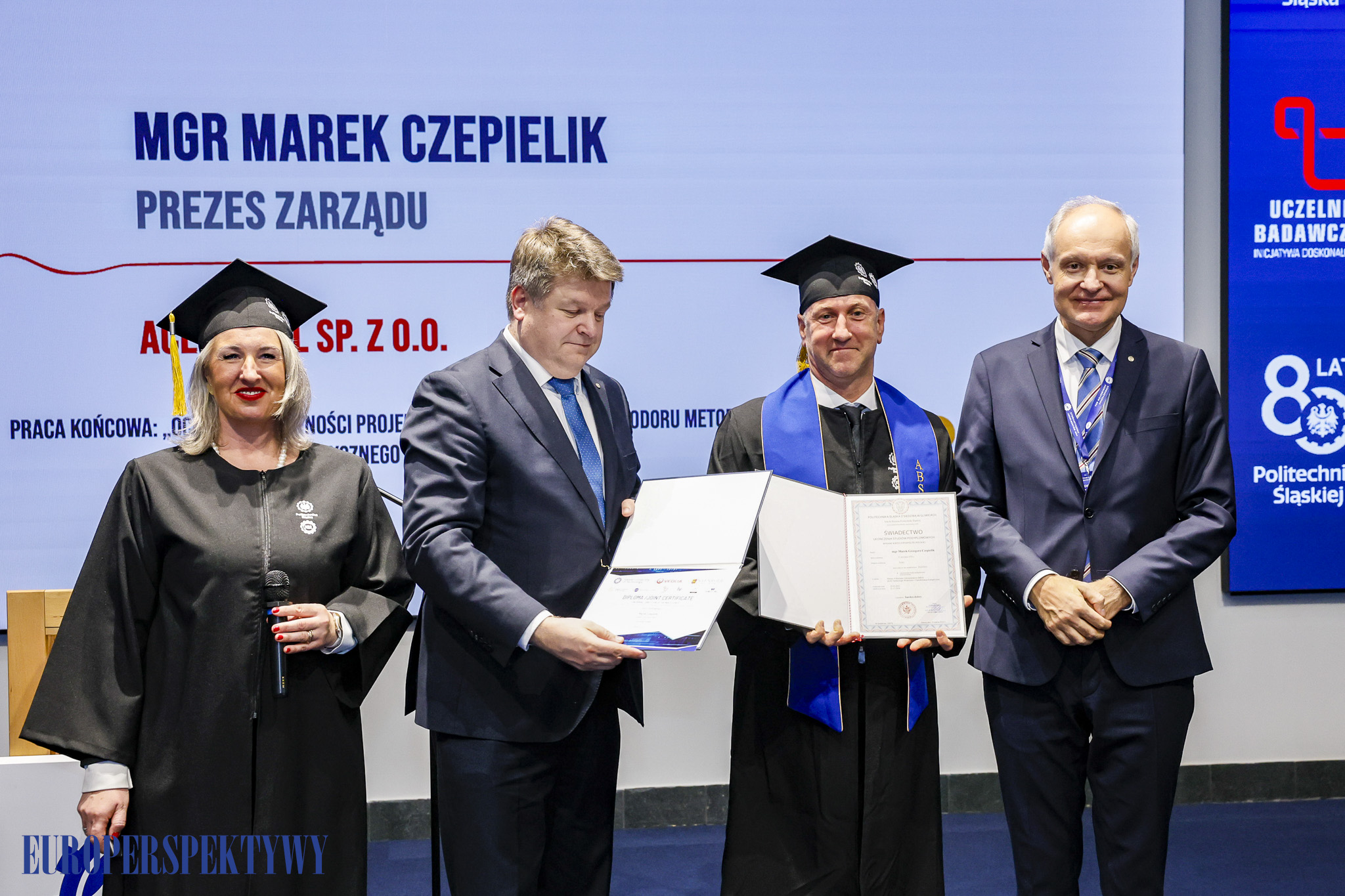 Europerspektywy Konferencja „Energetyka – Nauka – Przemysł” oraz wręczenie dyplomów MBA