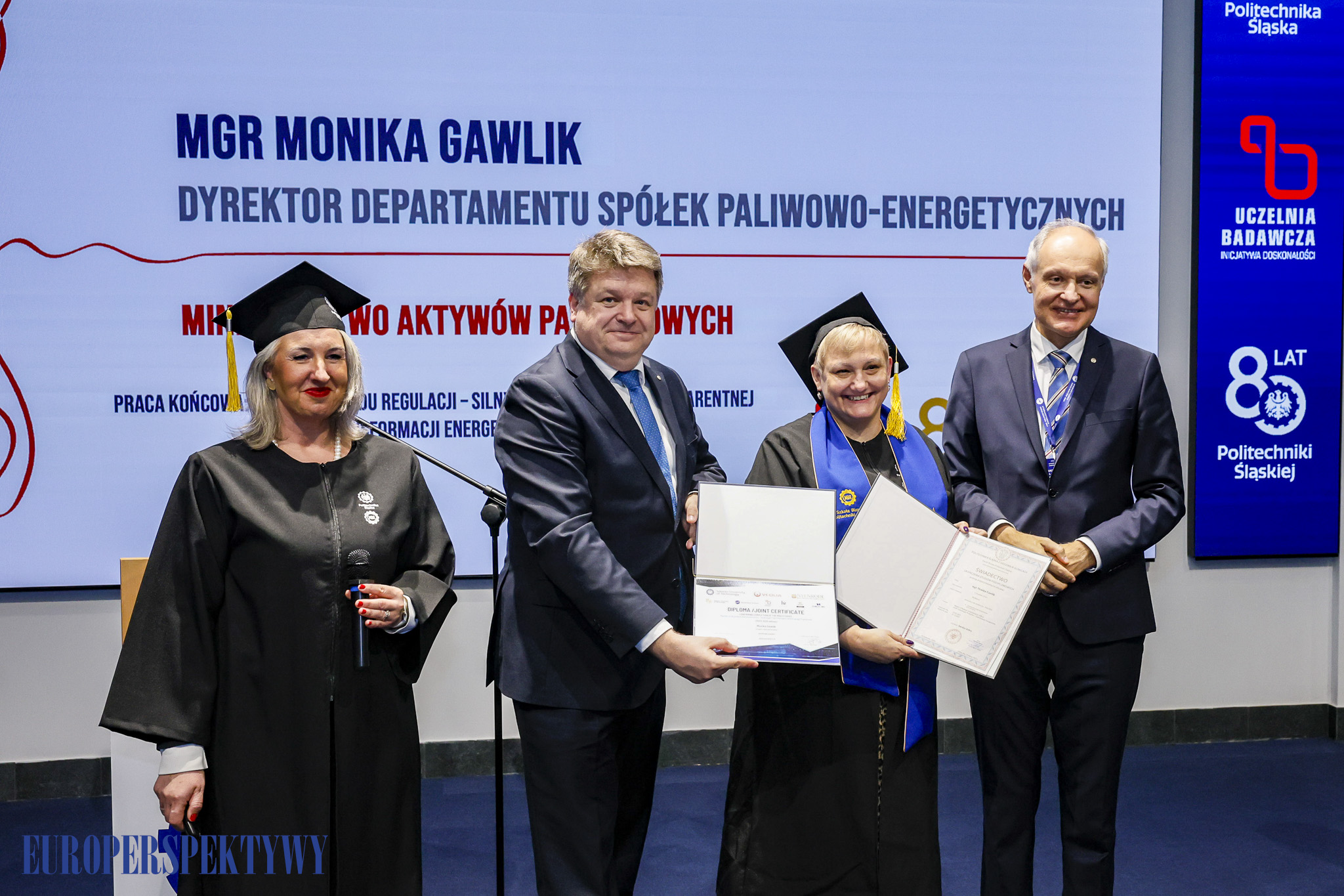 Europerspektywy Konferencja „Energetyka – Nauka – Przemysł” oraz wręczenie dyplomów MBA