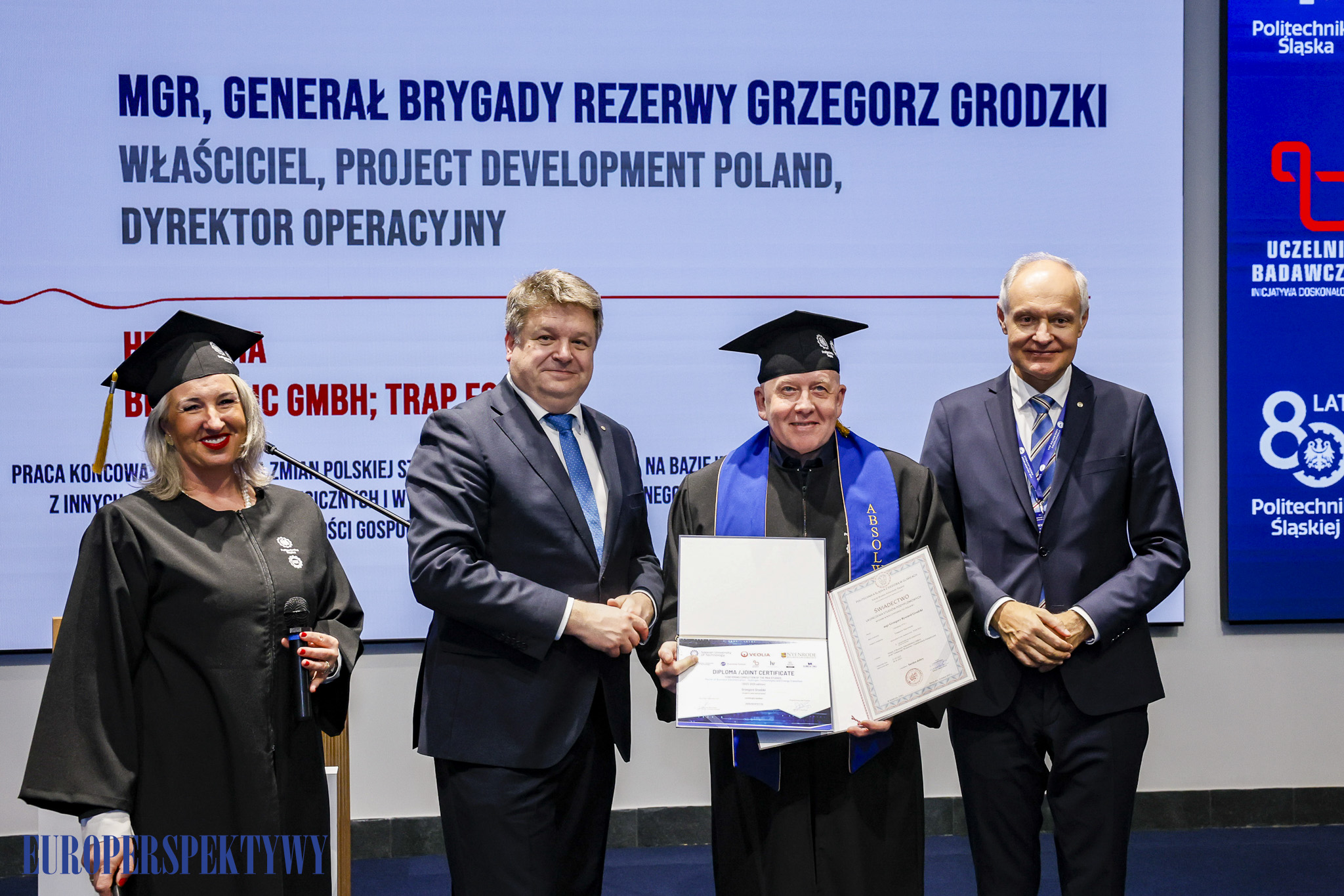 Europerspektywy Konferencja „Energetyka – Nauka – Przemysł” oraz wręczenie dyplomów MBA