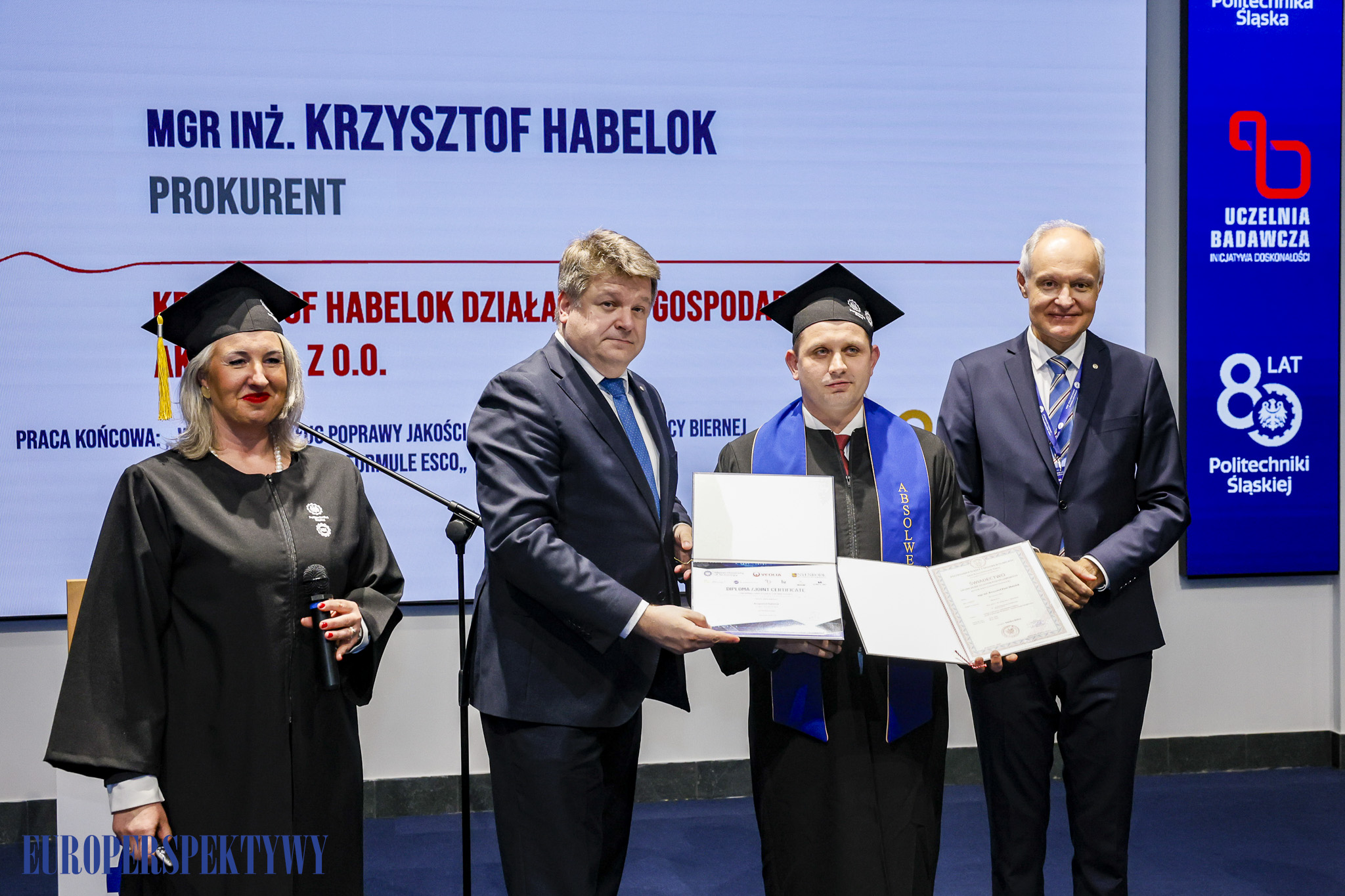 Europerspektywy Konferencja „Energetyka – Nauka – Przemysł” oraz wręczenie dyplomów MBA