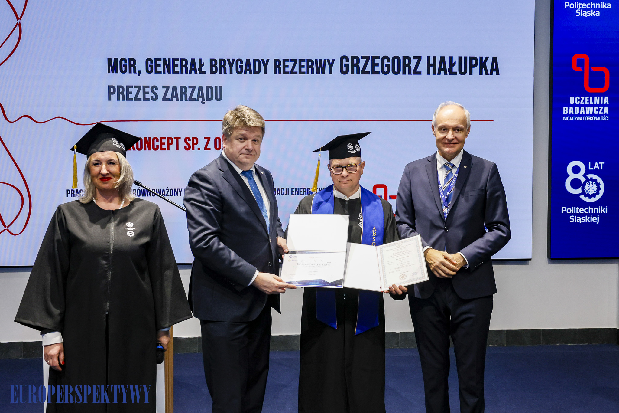 Europerspektywy Konferencja „Energetyka – Nauka – Przemysł” oraz wręczenie dyplomów MBA