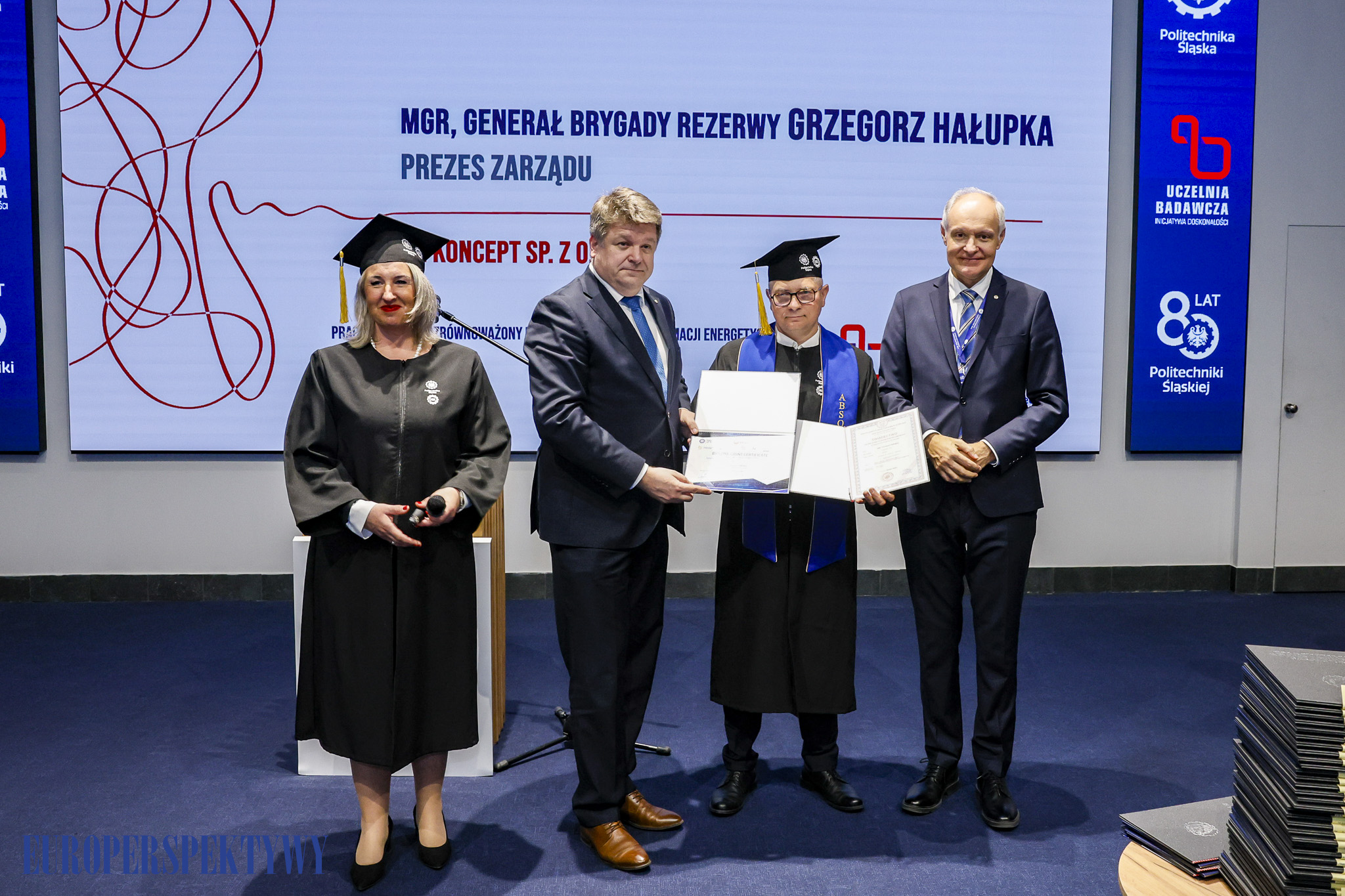 Europerspektywy Konferencja „Energetyka – Nauka – Przemysł” oraz wręczenie dyplomów MBA