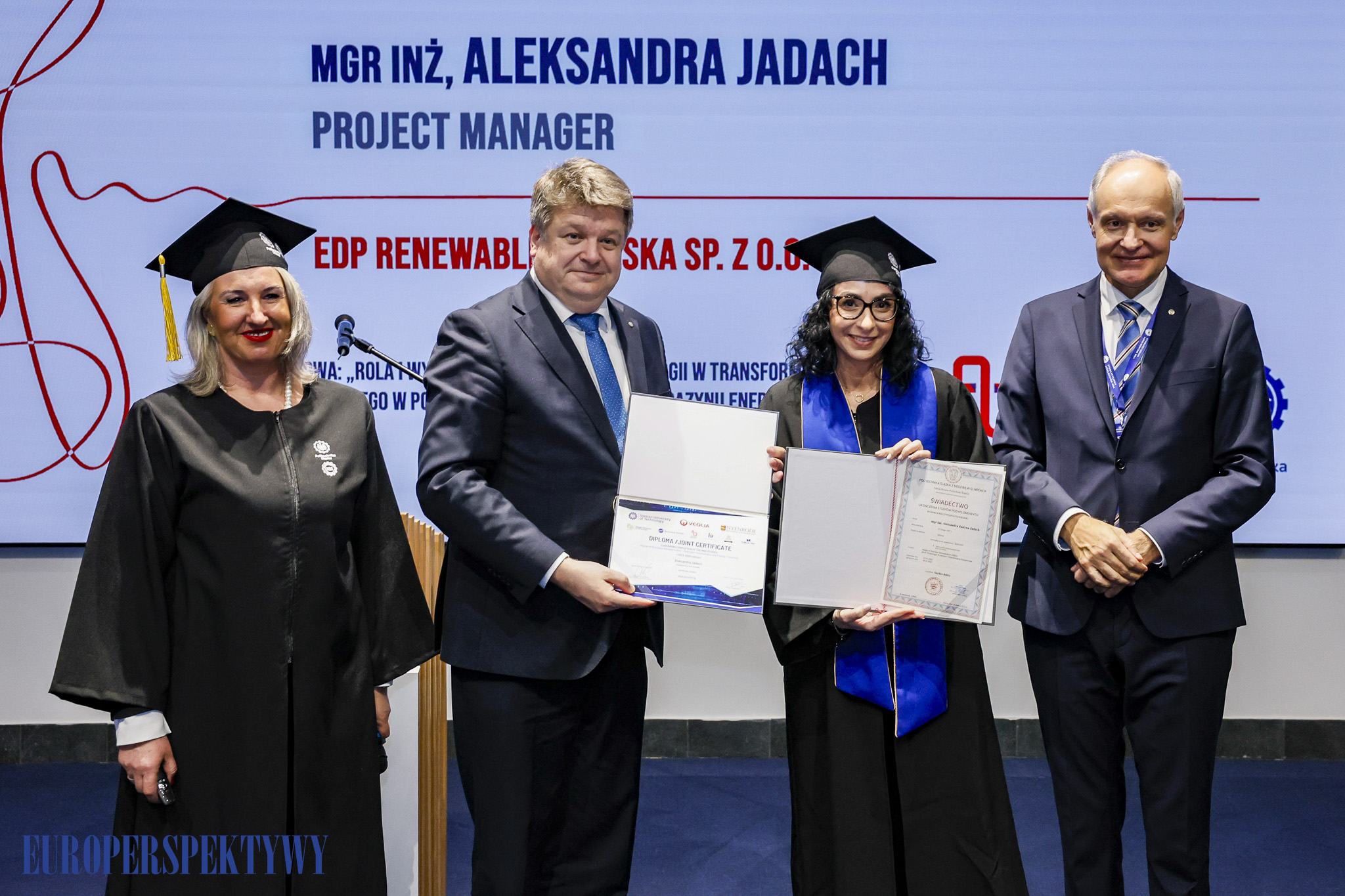Europerspektywy Konferencja „Energetyka – Nauka – Przemysł” oraz wręczenie dyplomów MBA