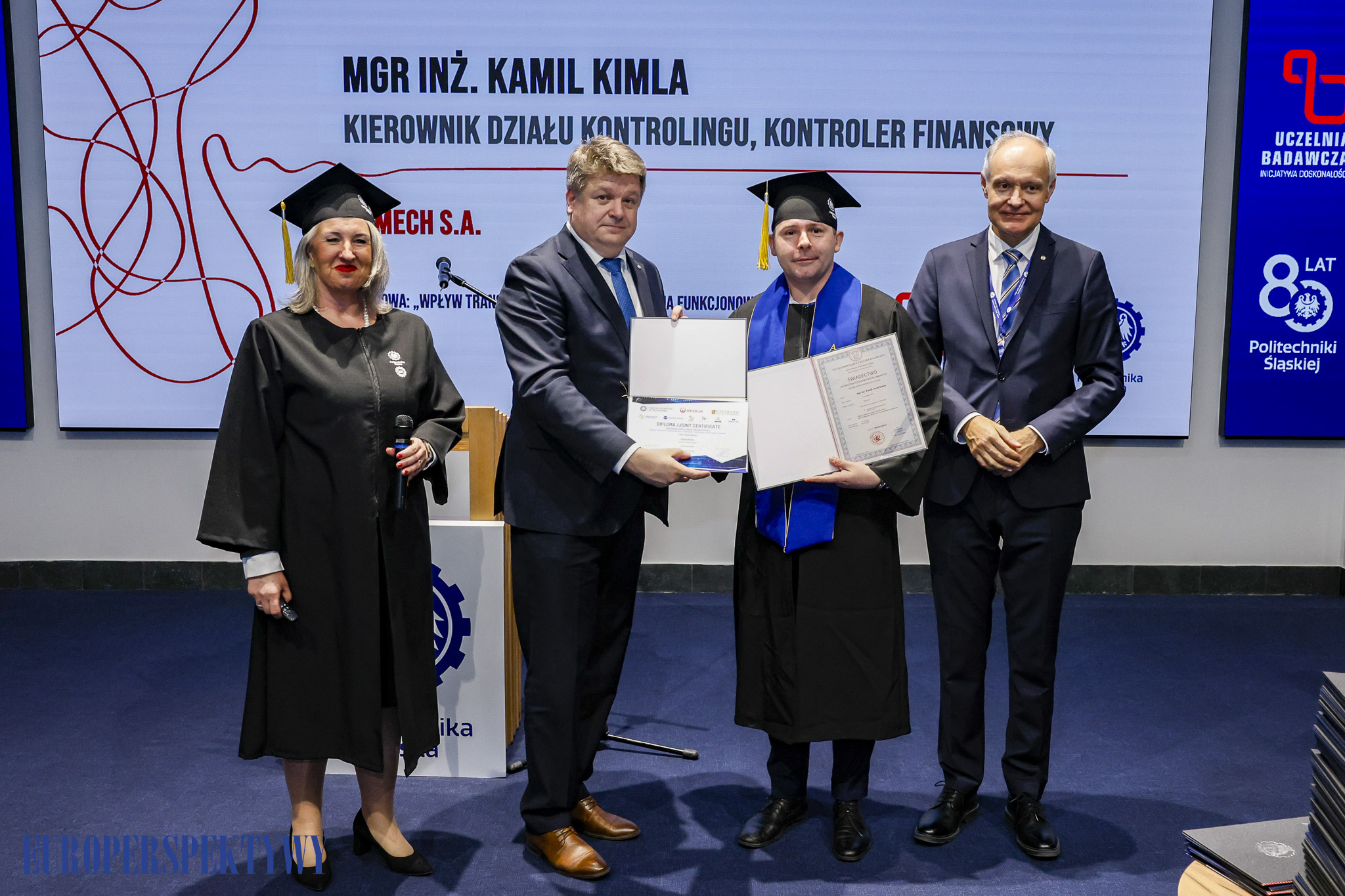 Europerspektywy Konferencja „Energetyka – Nauka – Przemysł” oraz wręczenie dyplomów MBA