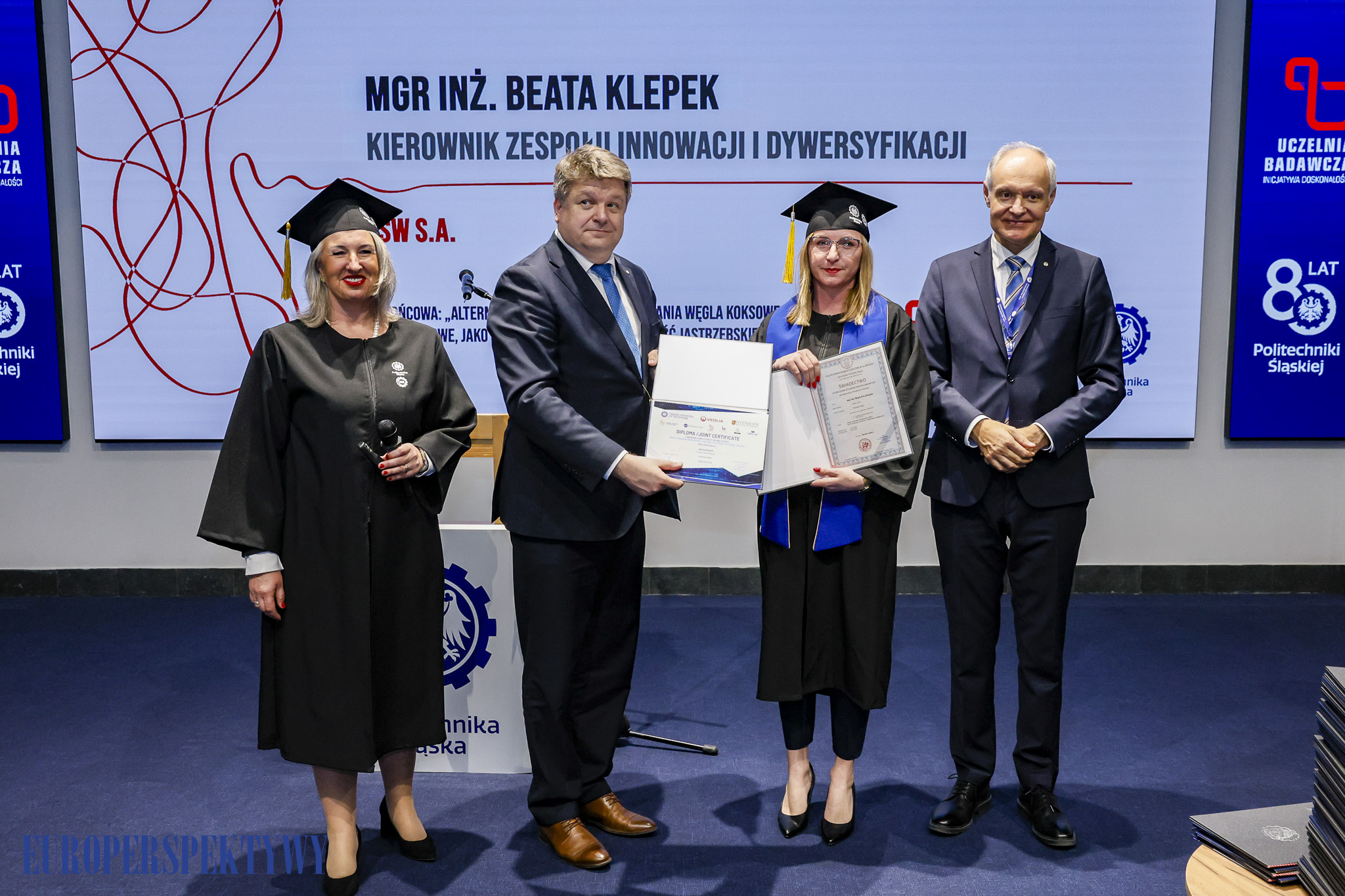 Europerspektywy Konferencja „Energetyka – Nauka – Przemysł” oraz wręczenie dyplomów MBA