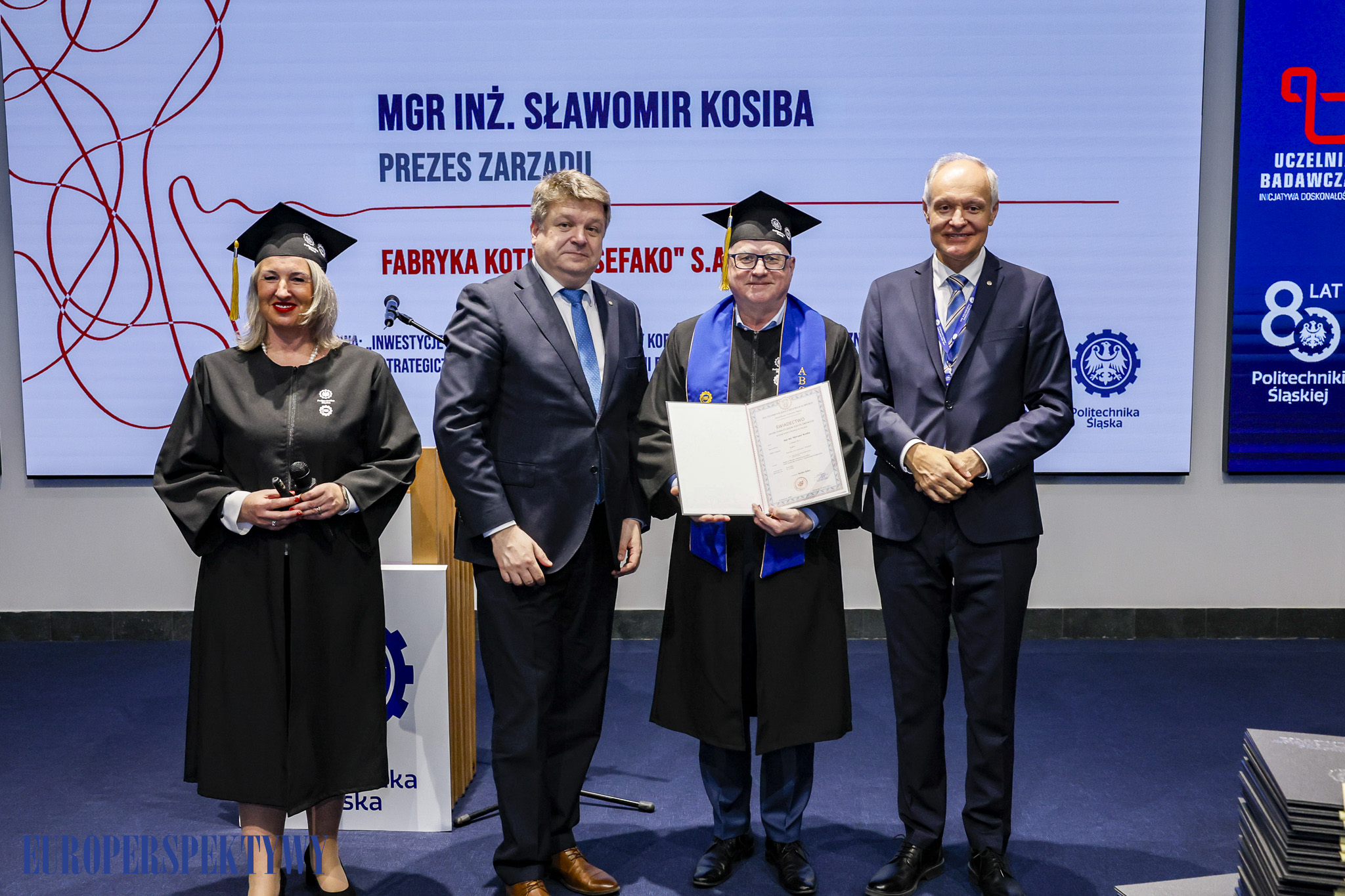 Europerspektywy Konferencja „Energetyka – Nauka – Przemysł” oraz wręczenie dyplomów MBA