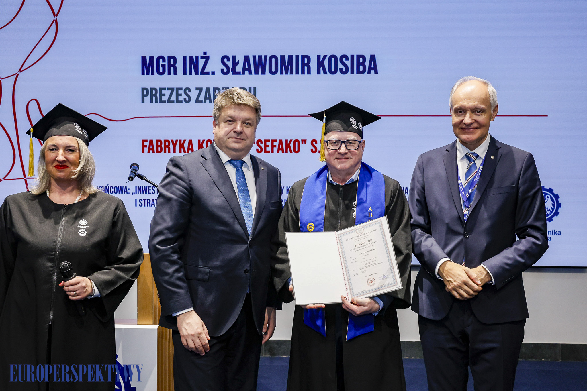 Europerspektywy Konferencja „Energetyka – Nauka – Przemysł” oraz wręczenie dyplomów MBA