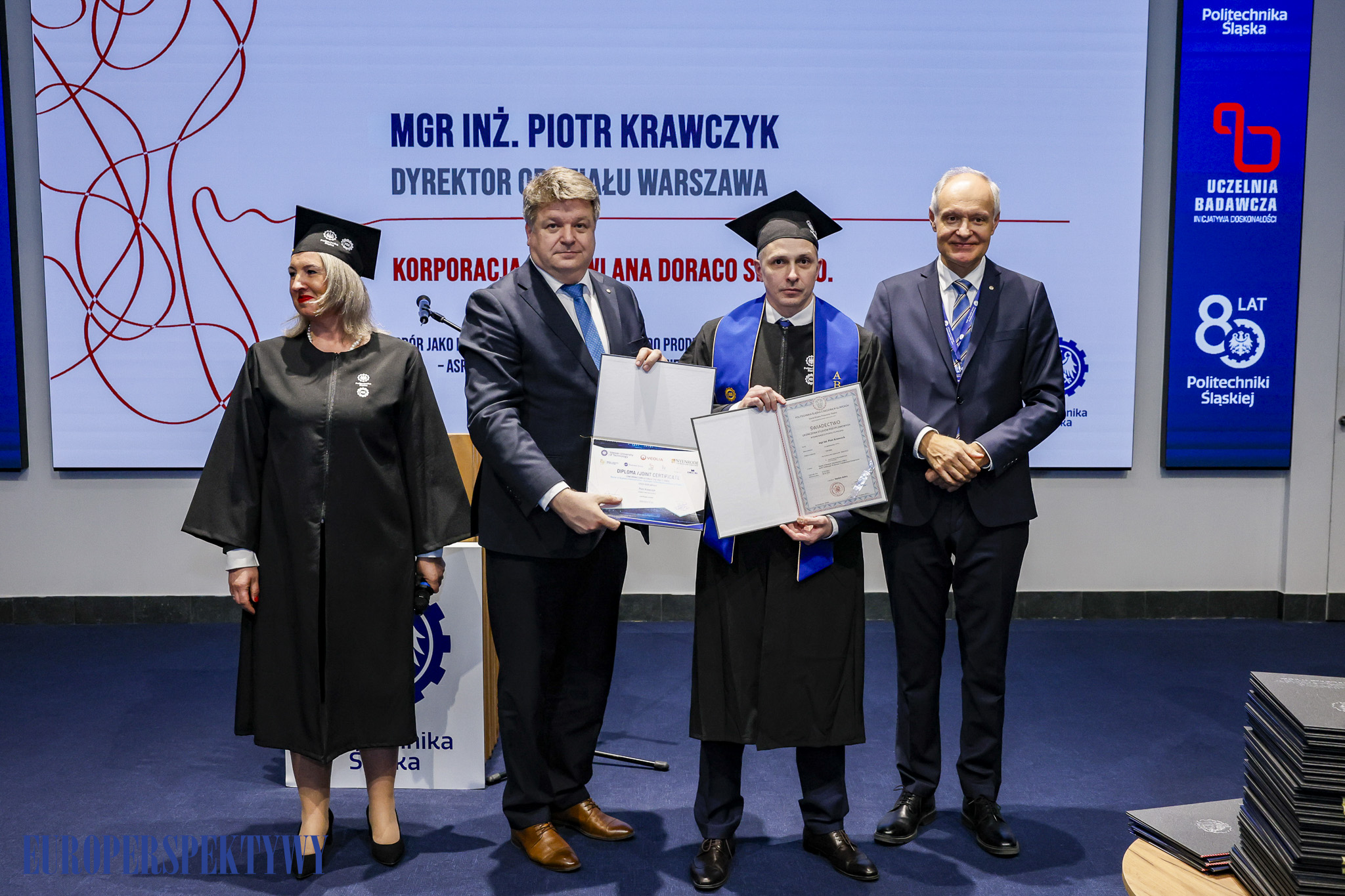 Europerspektywy Konferencja „Energetyka – Nauka – Przemysł” oraz wręczenie dyplomów MBA