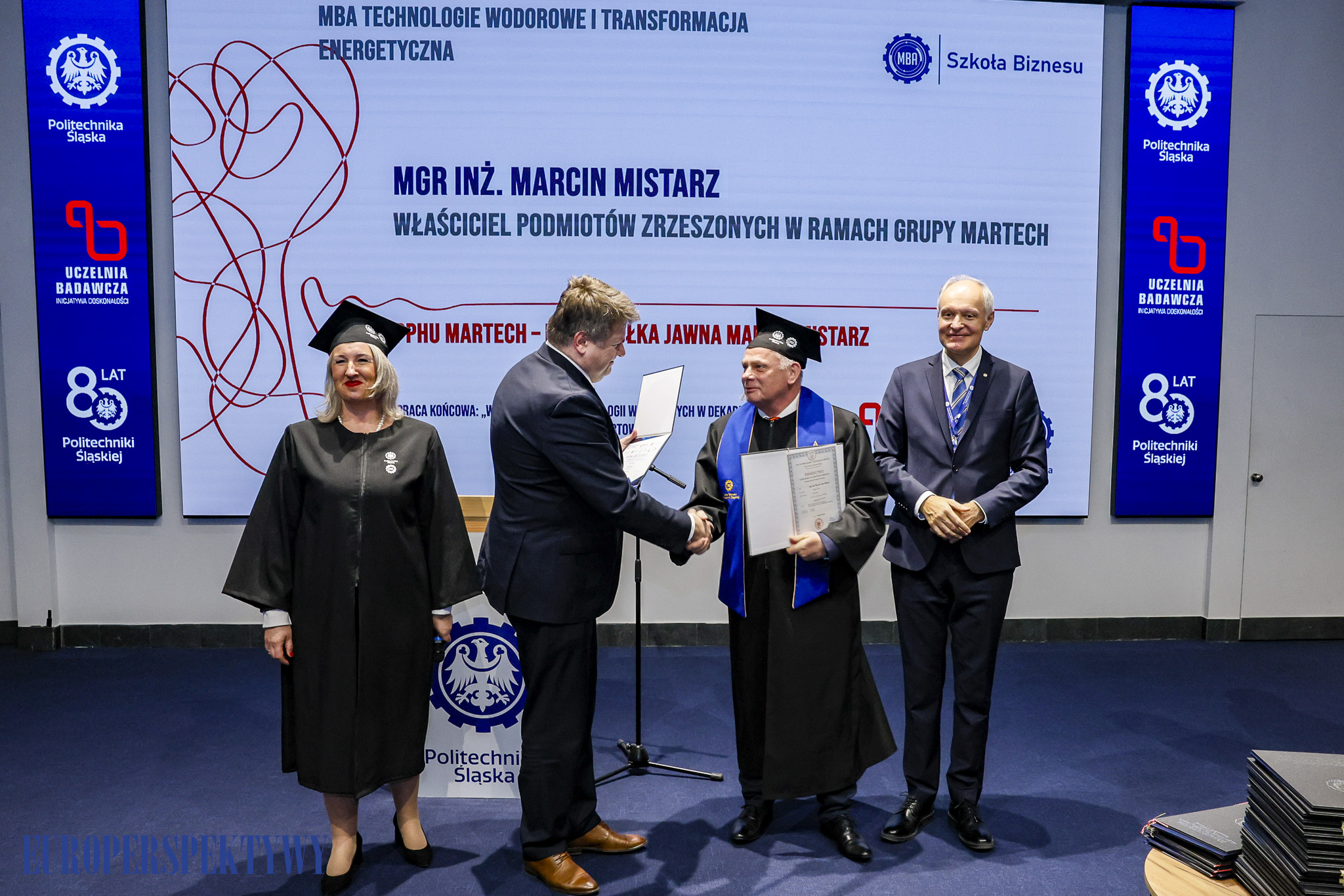Europerspektywy Konferencja „Energetyka – Nauka – Przemysł” oraz wręczenie dyplomów MBA