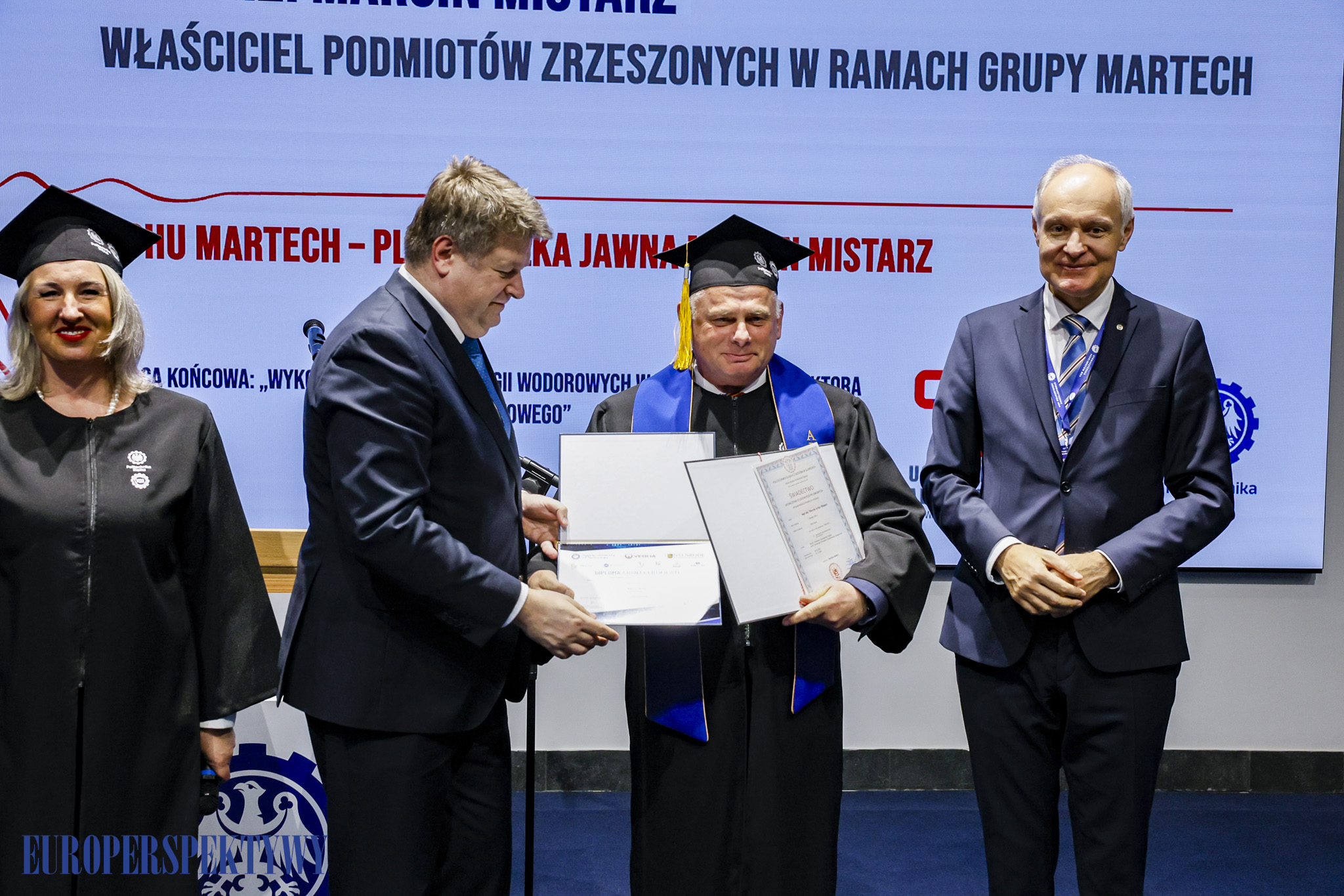 Europerspektywy Konferencja „Energetyka – Nauka – Przemysł” oraz wręczenie dyplomów MBA