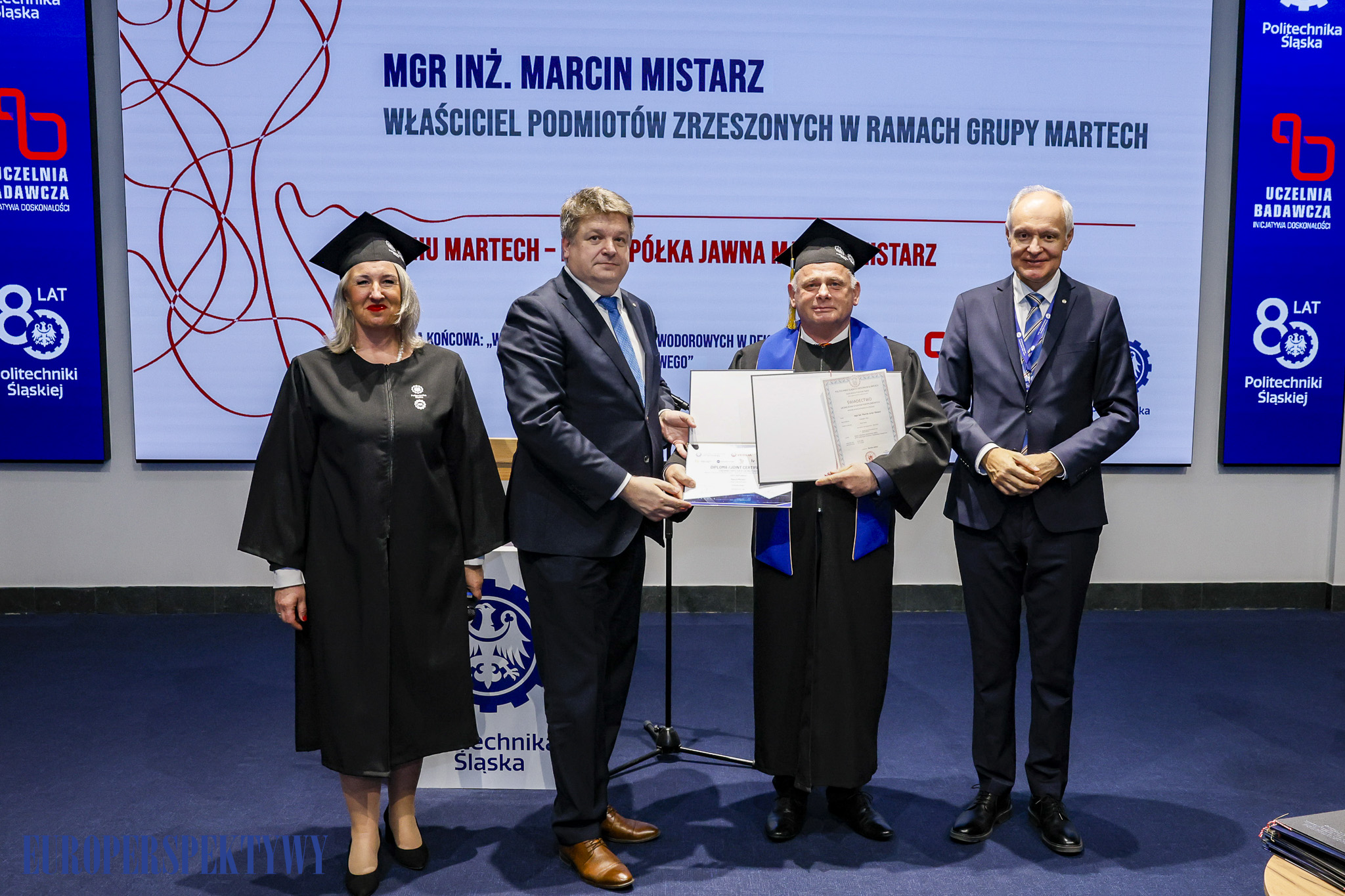 Europerspektywy Konferencja „Energetyka – Nauka – Przemysł” oraz wręczenie dyplomów MBA