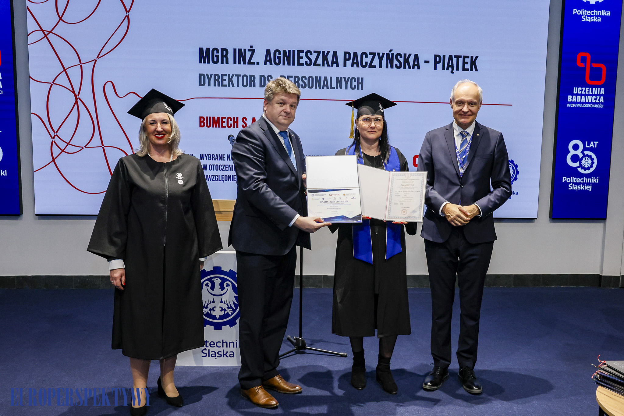 Europerspektywy Konferencja „Energetyka – Nauka – Przemysł” oraz wręczenie dyplomów MBA