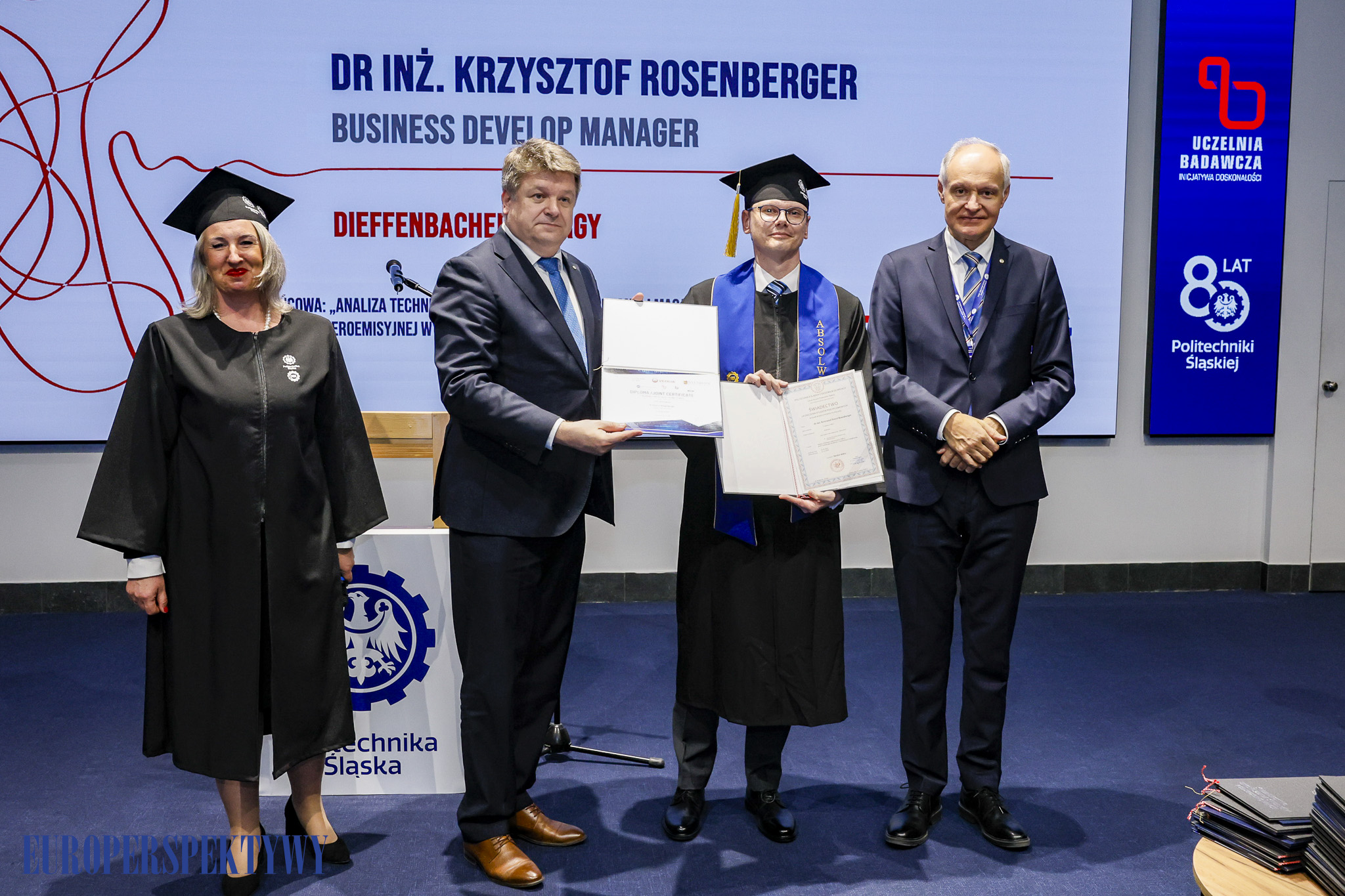 Europerspektywy Konferencja „Energetyka – Nauka – Przemysł” oraz wręczenie dyplomów MBA