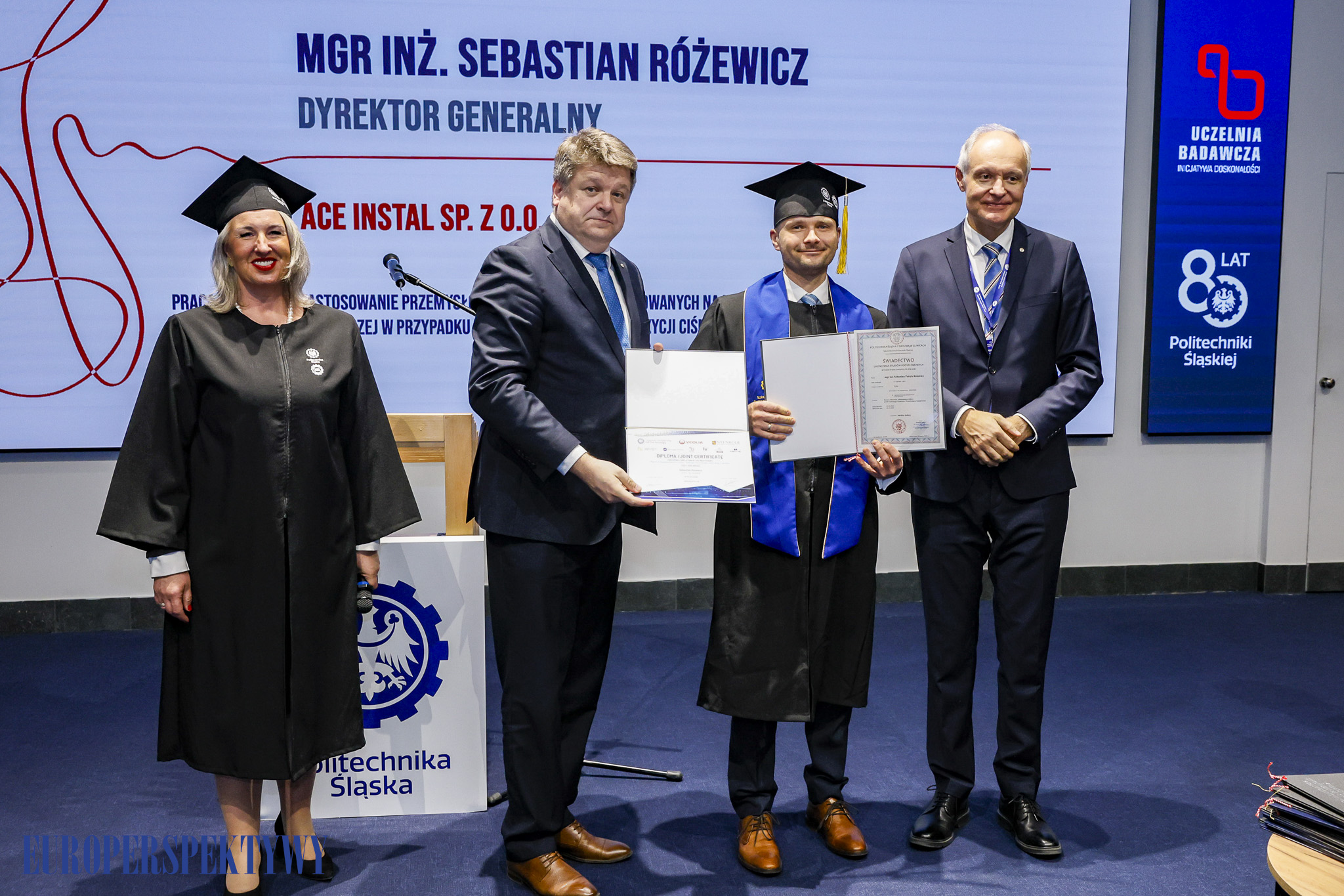 Europerspektywy Konferencja „Energetyka – Nauka – Przemysł” oraz wręczenie dyplomów MBA