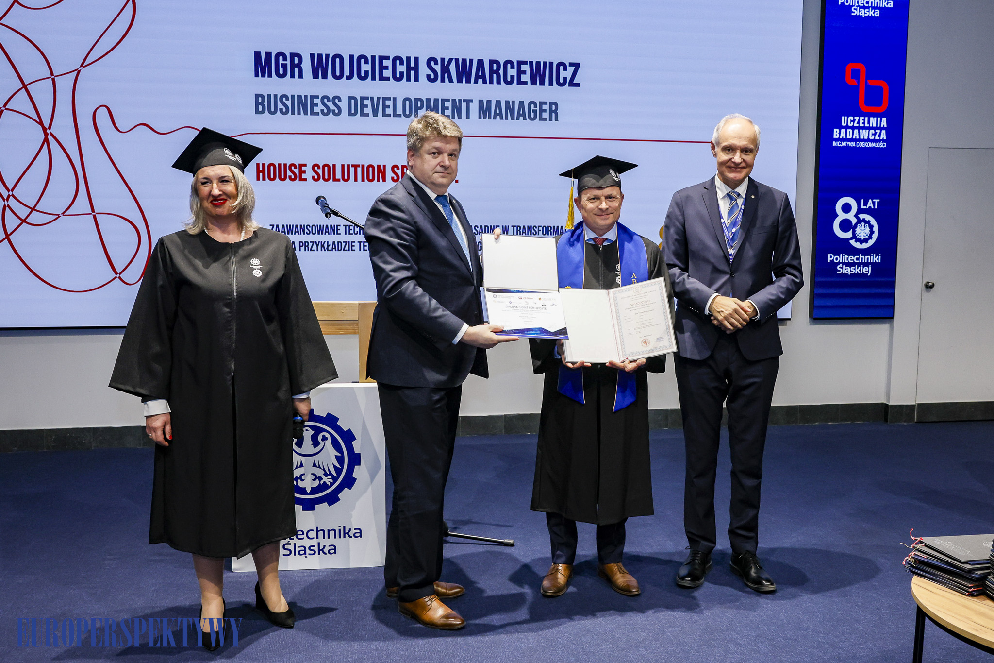 Europerspektywy Konferencja „Energetyka – Nauka – Przemysł” oraz wręczenie dyplomów MBA