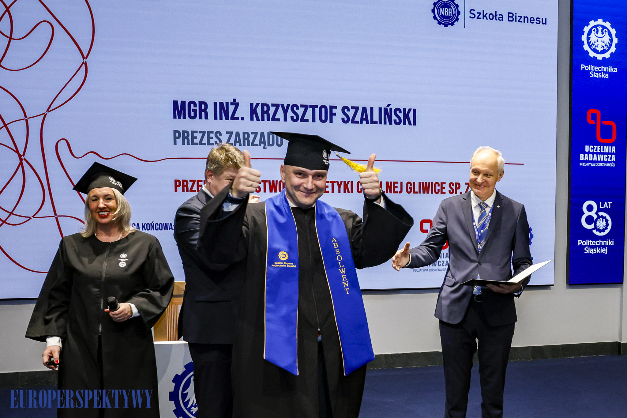 Europerspektywy Konferencja „Energetyka – Nauka – Przemysł” oraz wręczenie dyplomów MBA