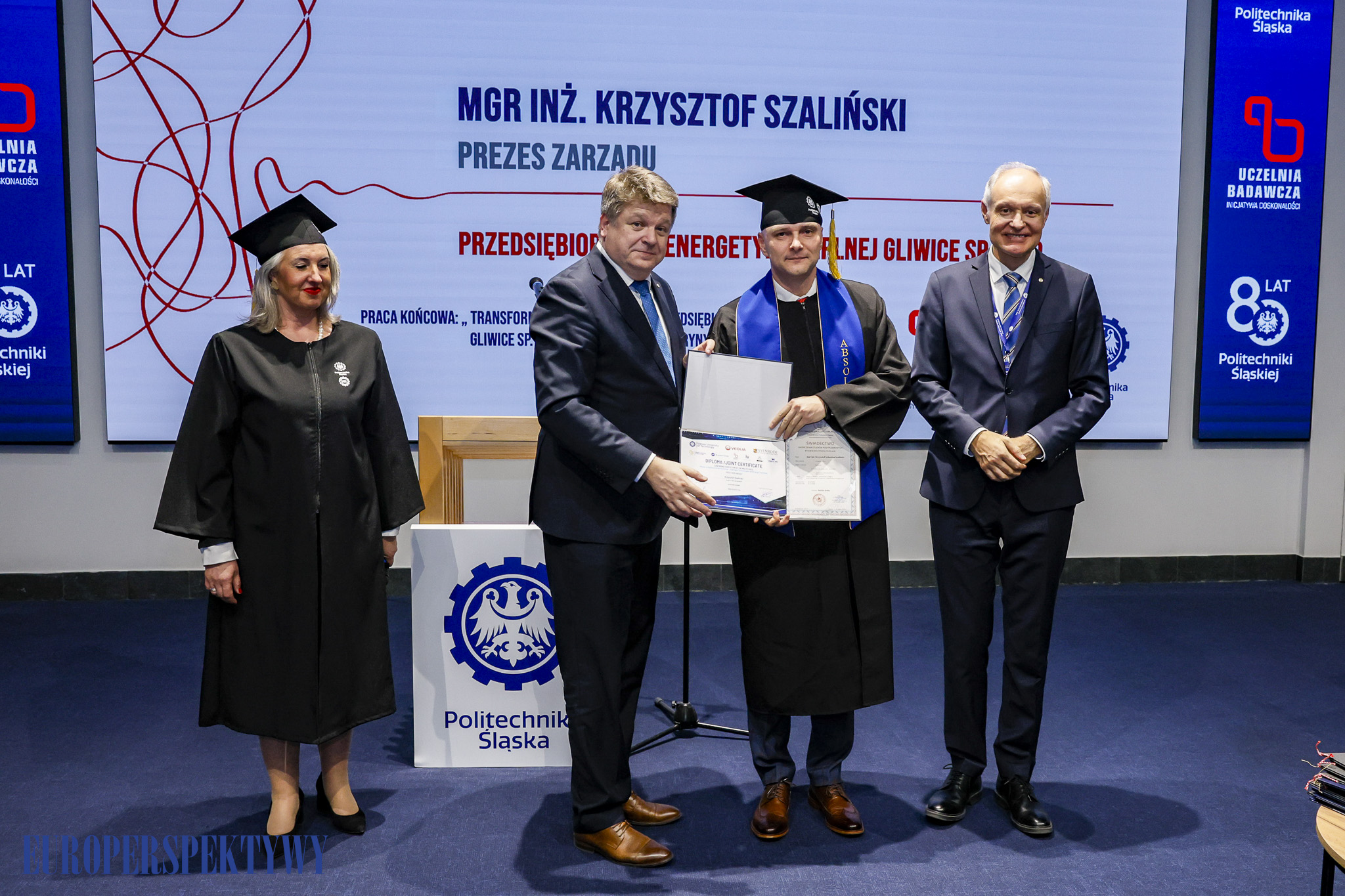 Europerspektywy Konferencja „Energetyka – Nauka – Przemysł” oraz wręczenie dyplomów MBA