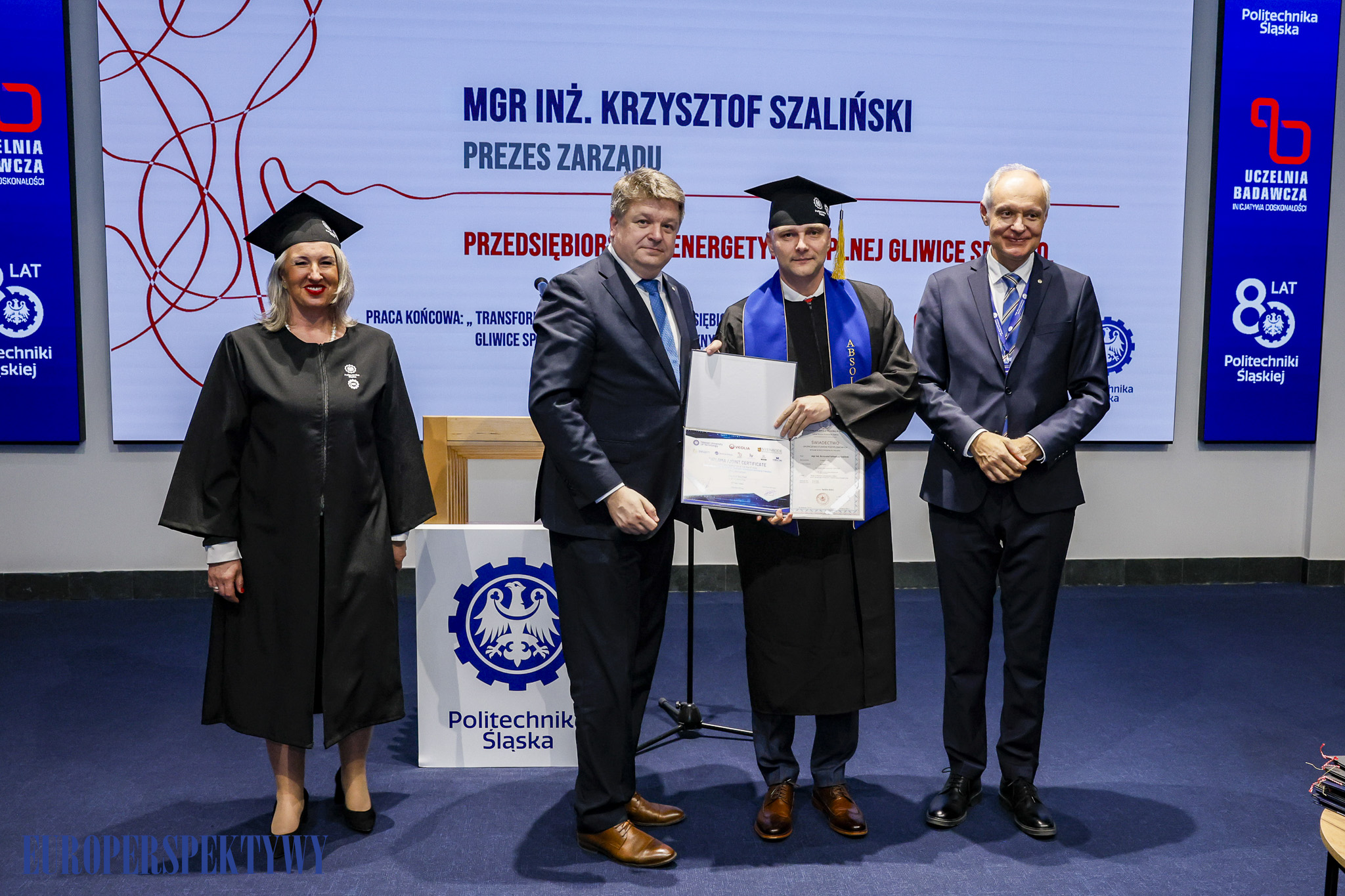 Europerspektywy Konferencja „Energetyka – Nauka – Przemysł” oraz wręczenie dyplomów MBA