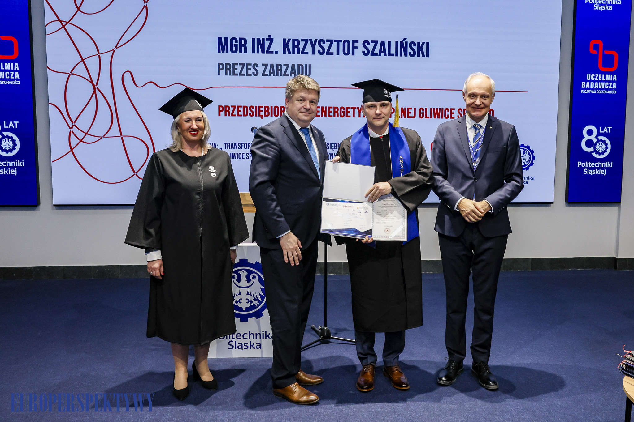 Europerspektywy Konferencja „Energetyka – Nauka – Przemysł” oraz wręczenie dyplomów MBA