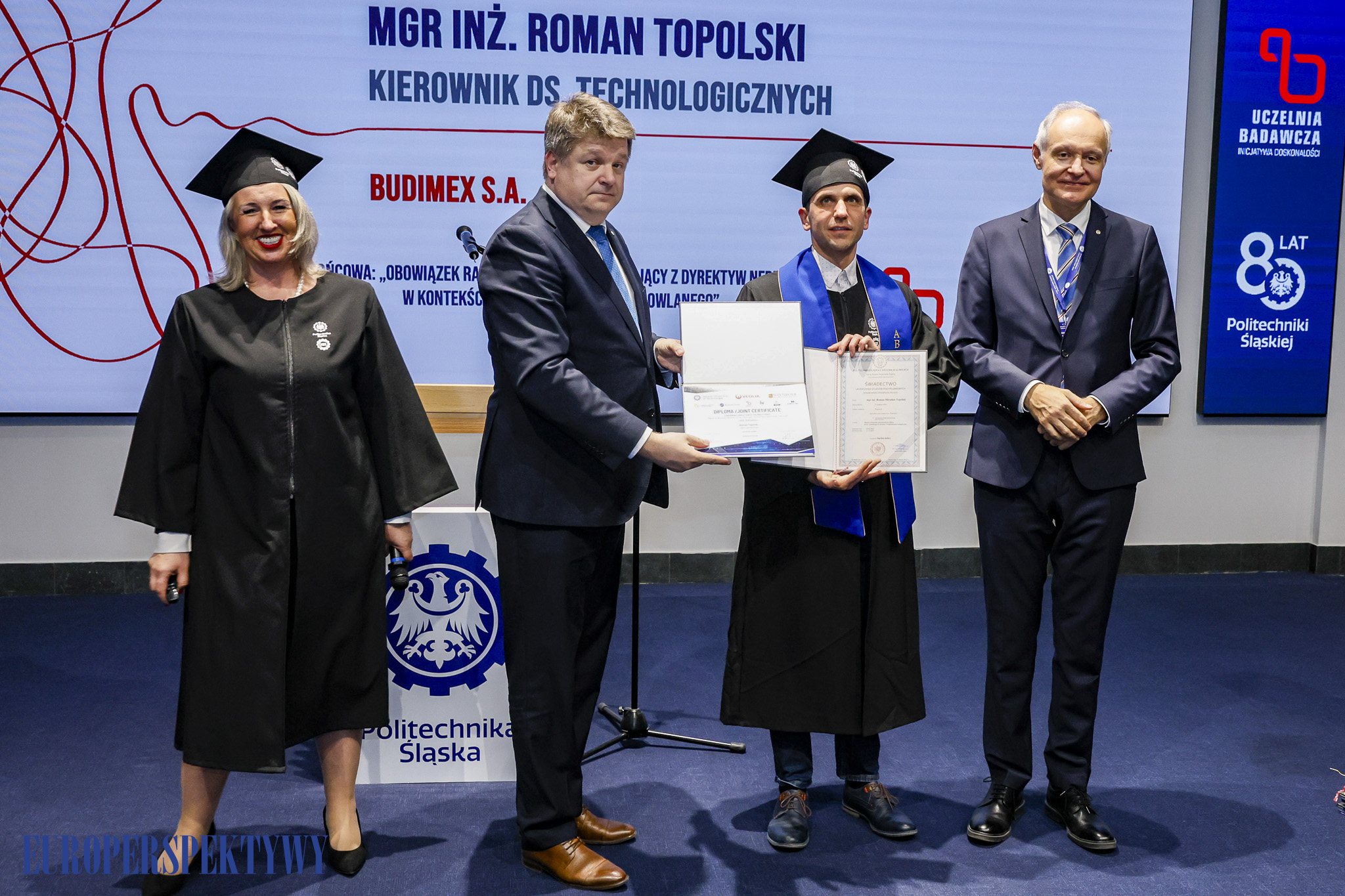 Europerspektywy Konferencja „Energetyka – Nauka – Przemysł” oraz wręczenie dyplomów MBA