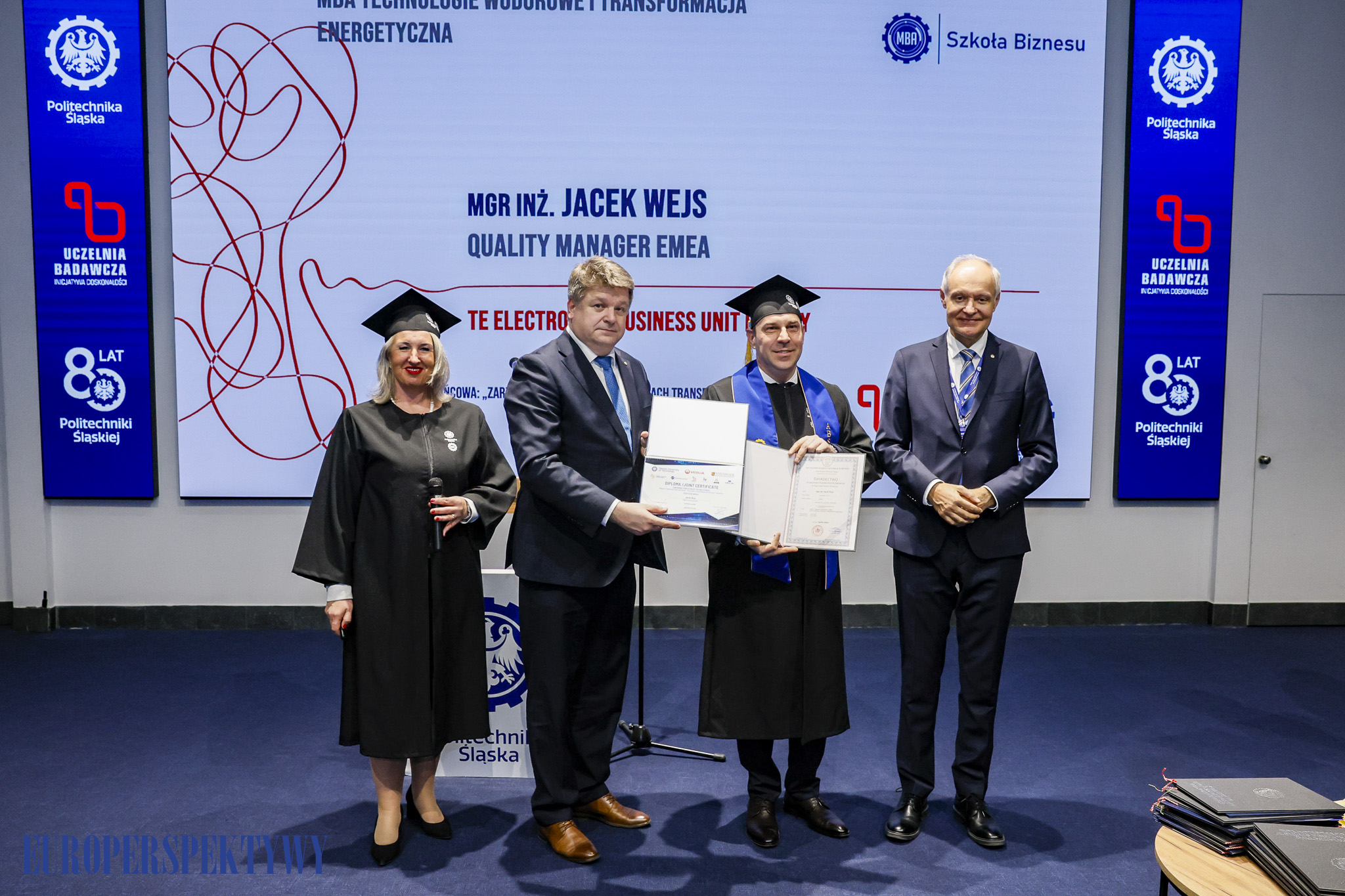 Europerspektywy Konferencja „Energetyka – Nauka – Przemysł” oraz wręczenie dyplomów MBA