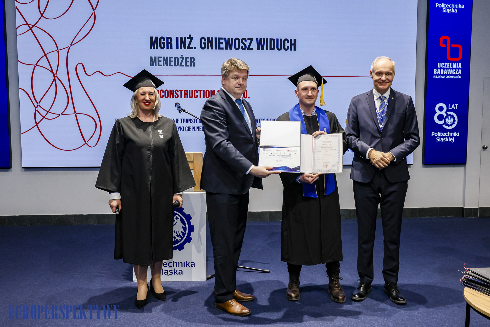 Europerspektywy Konferencja „Energetyka – Nauka – Przemysł” oraz wręczenie dyplomów MBA