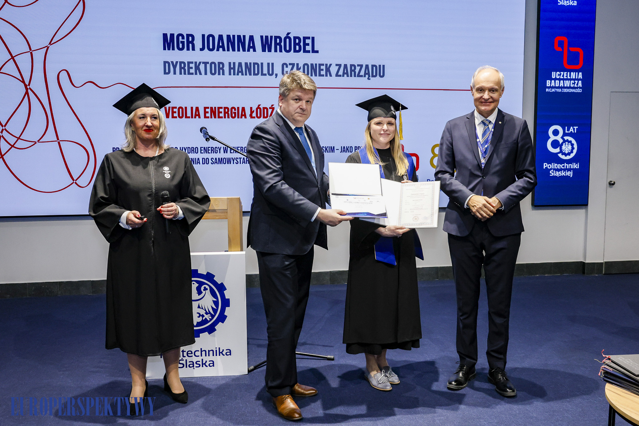 Europerspektywy Konferencja „Energetyka – Nauka – Przemysł” oraz wręczenie dyplomów MBA