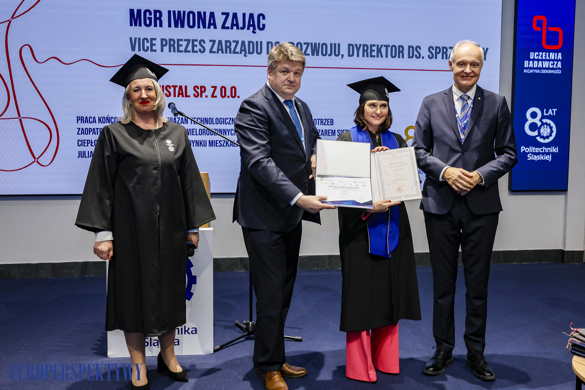 Europerspektywy Konferencja „Energetyka – Nauka – Przemysł” oraz wręczenie dyplomów MBA