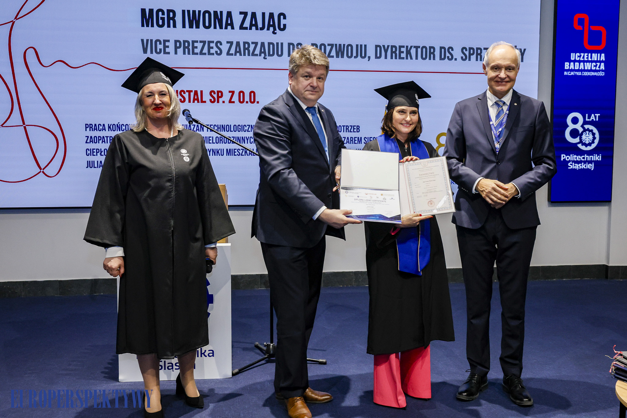 Europerspektywy Konferencja „Energetyka – Nauka – Przemysł” oraz wręczenie dyplomów MBA