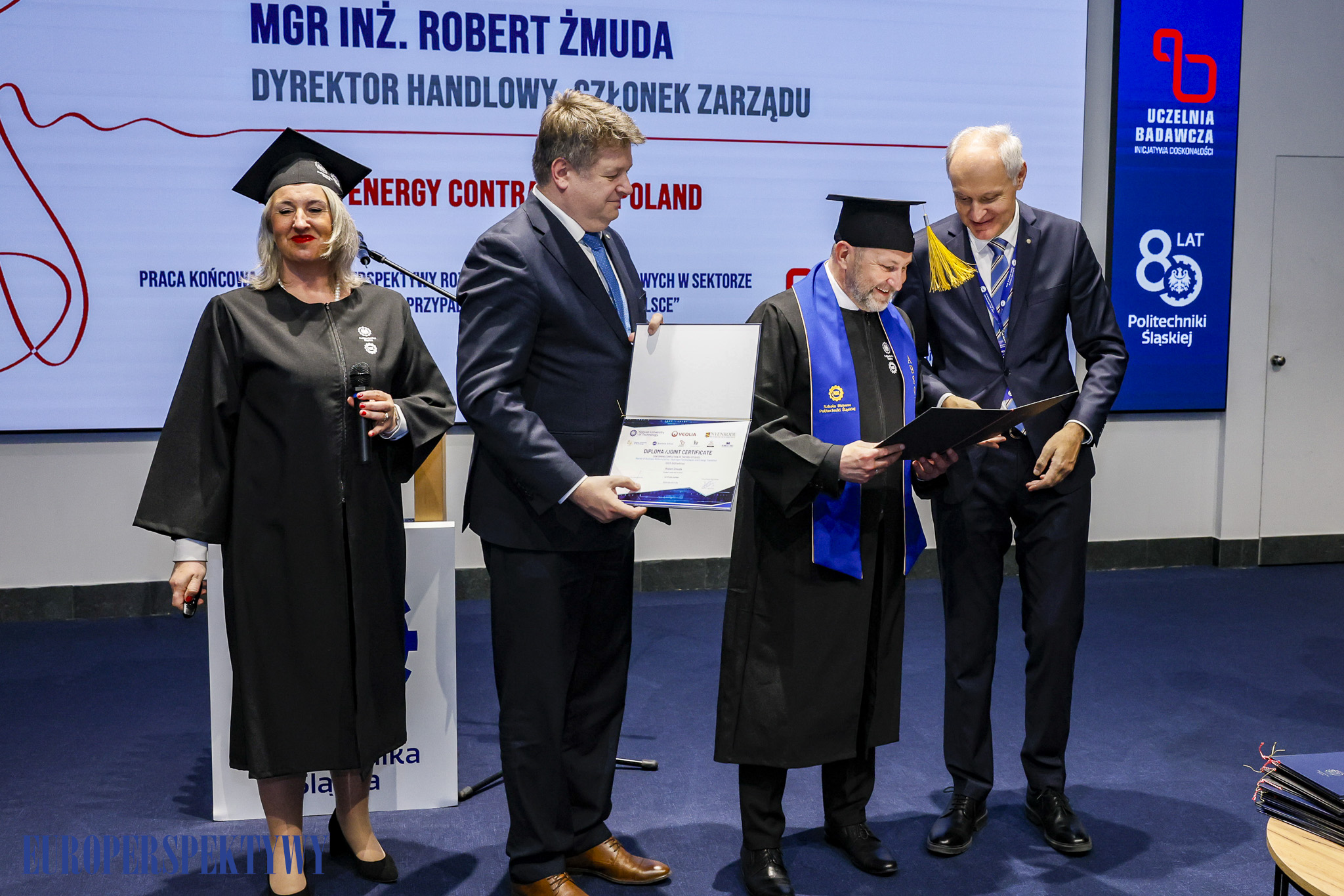 Europerspektywy Konferencja „Energetyka – Nauka – Przemysł” oraz wręczenie dyplomów MBA