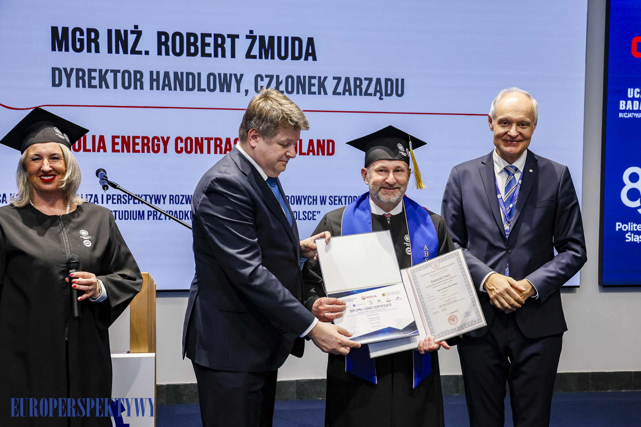 Europerspektywy Konferencja „Energetyka – Nauka – Przemysł” oraz wręczenie dyplomów MBA
