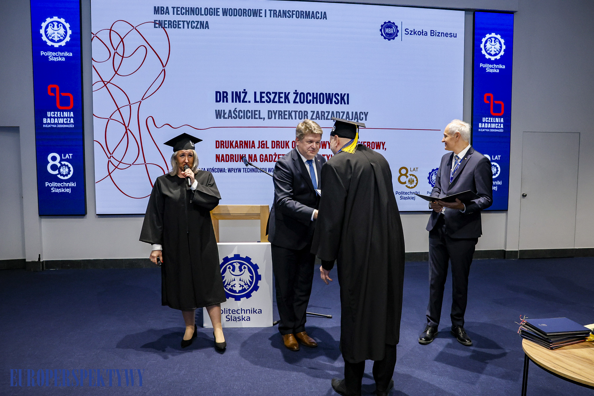 Europerspektywy Konferencja „Energetyka – Nauka – Przemysł” oraz wręczenie dyplomów MBA