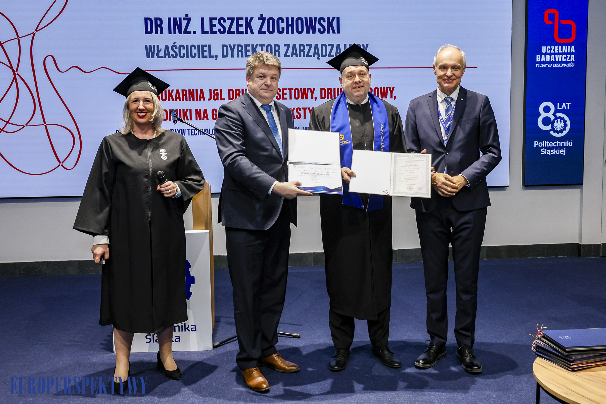 Europerspektywy Konferencja „Energetyka – Nauka – Przemysł” oraz wręczenie dyplomów MBA