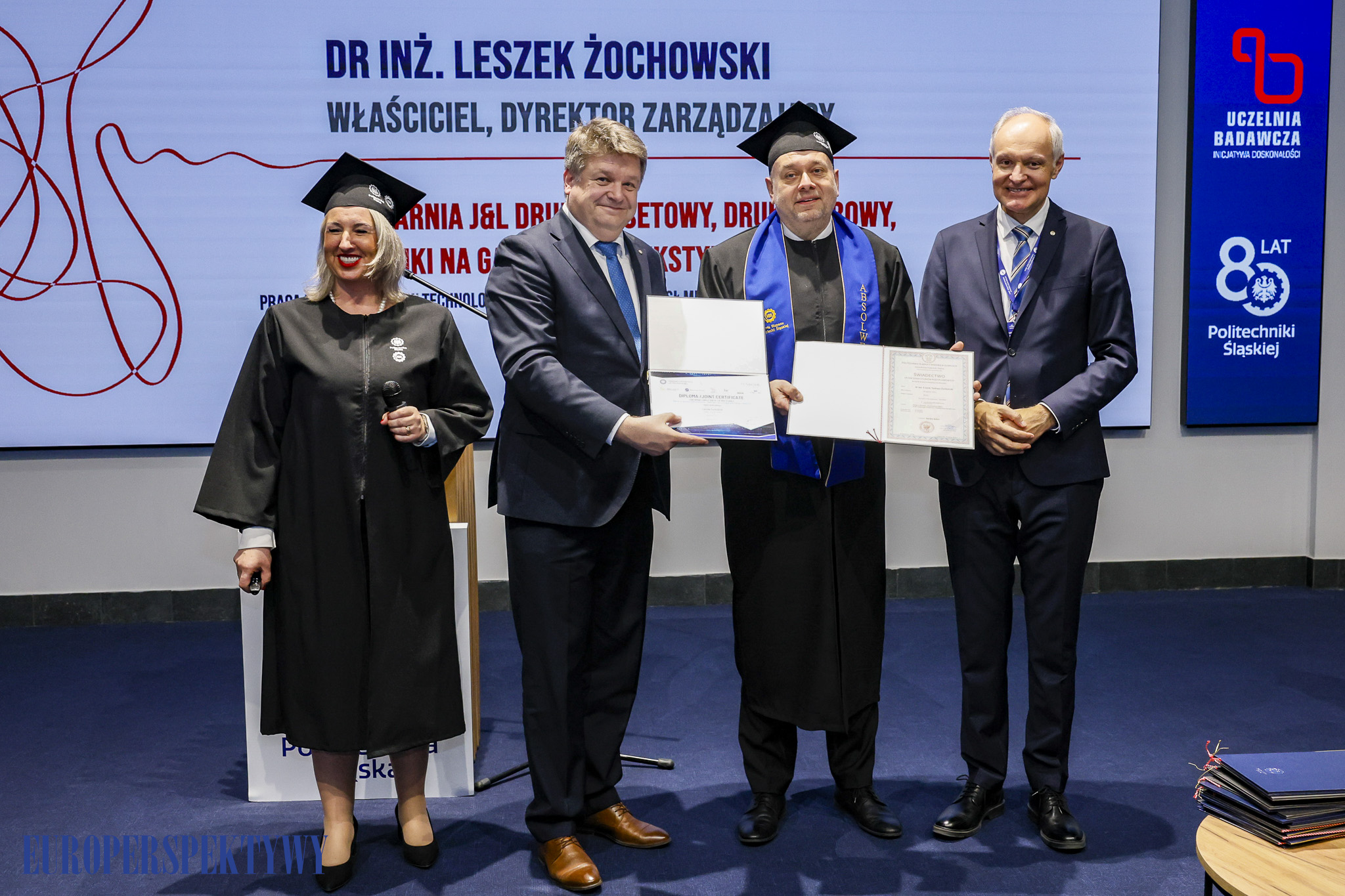 Europerspektywy Konferencja „Energetyka – Nauka – Przemysł” oraz wręczenie dyplomów MBA