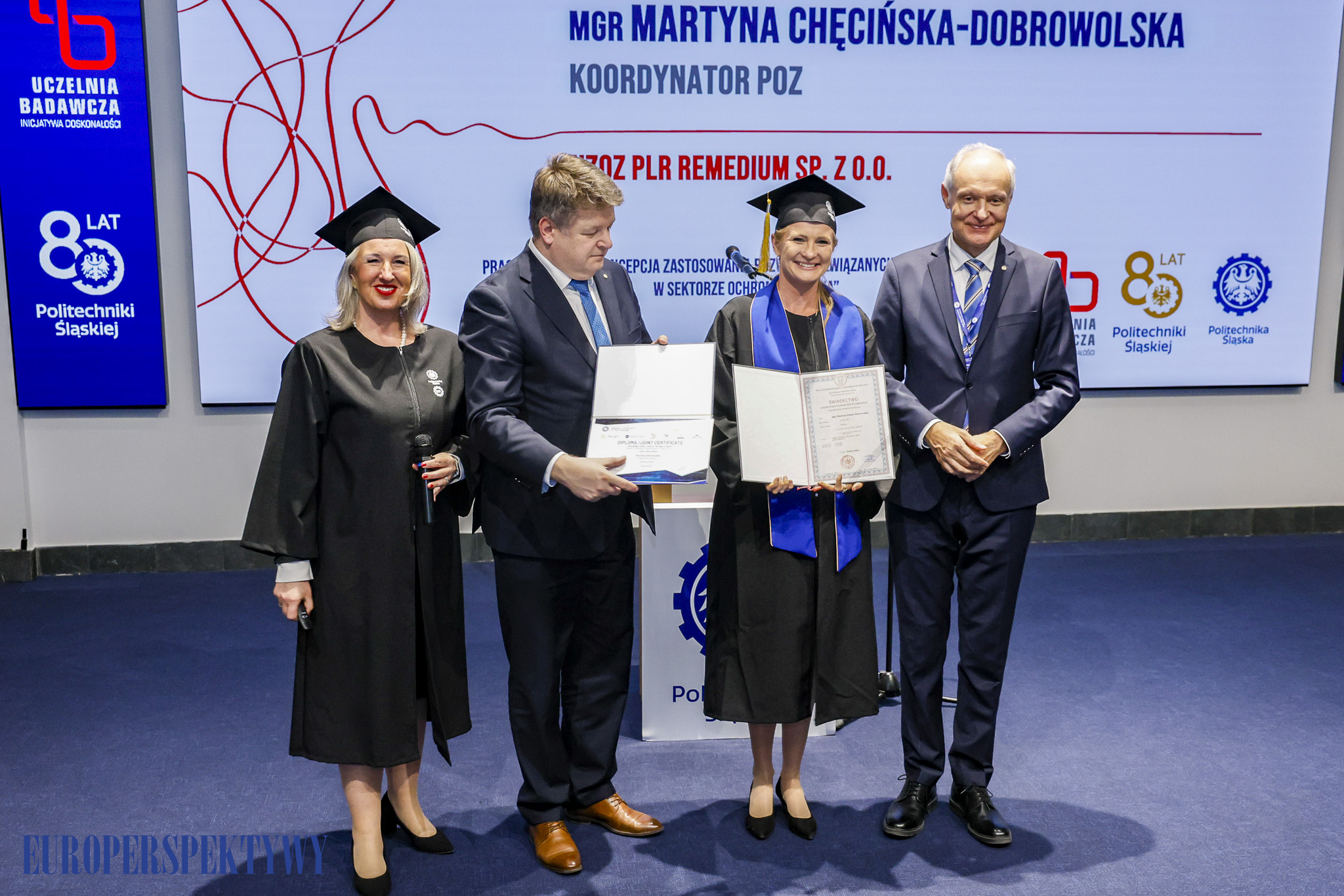 Europerspektywy Konferencja „Energetyka – Nauka – Przemysł” oraz wręczenie dyplomów MBA