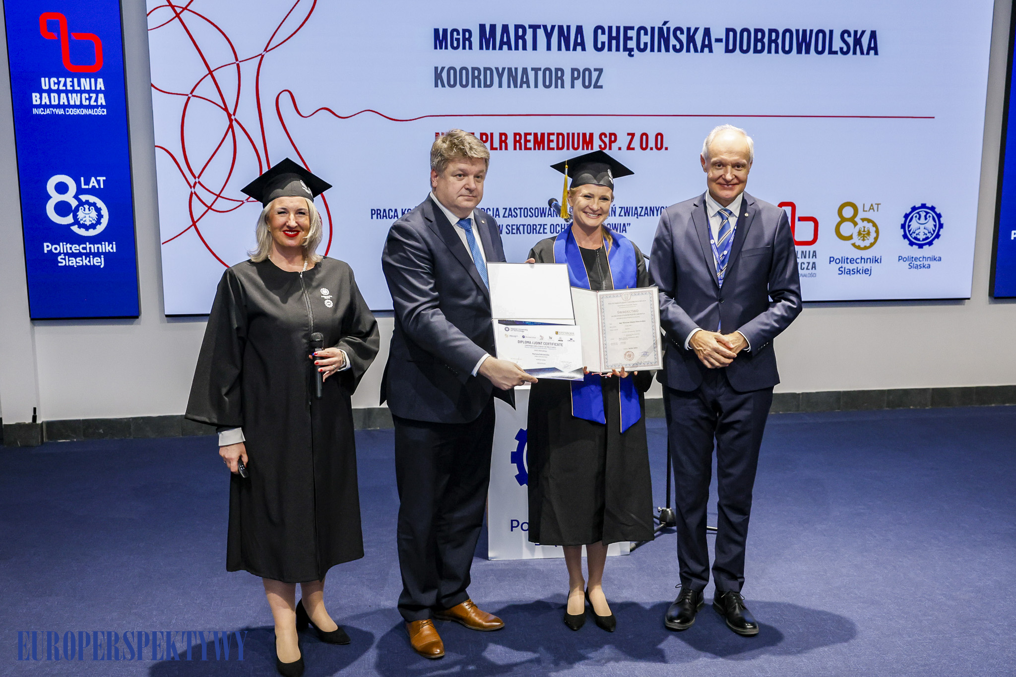 Europerspektywy Konferencja „Energetyka – Nauka – Przemysł” oraz wręczenie dyplomów MBA