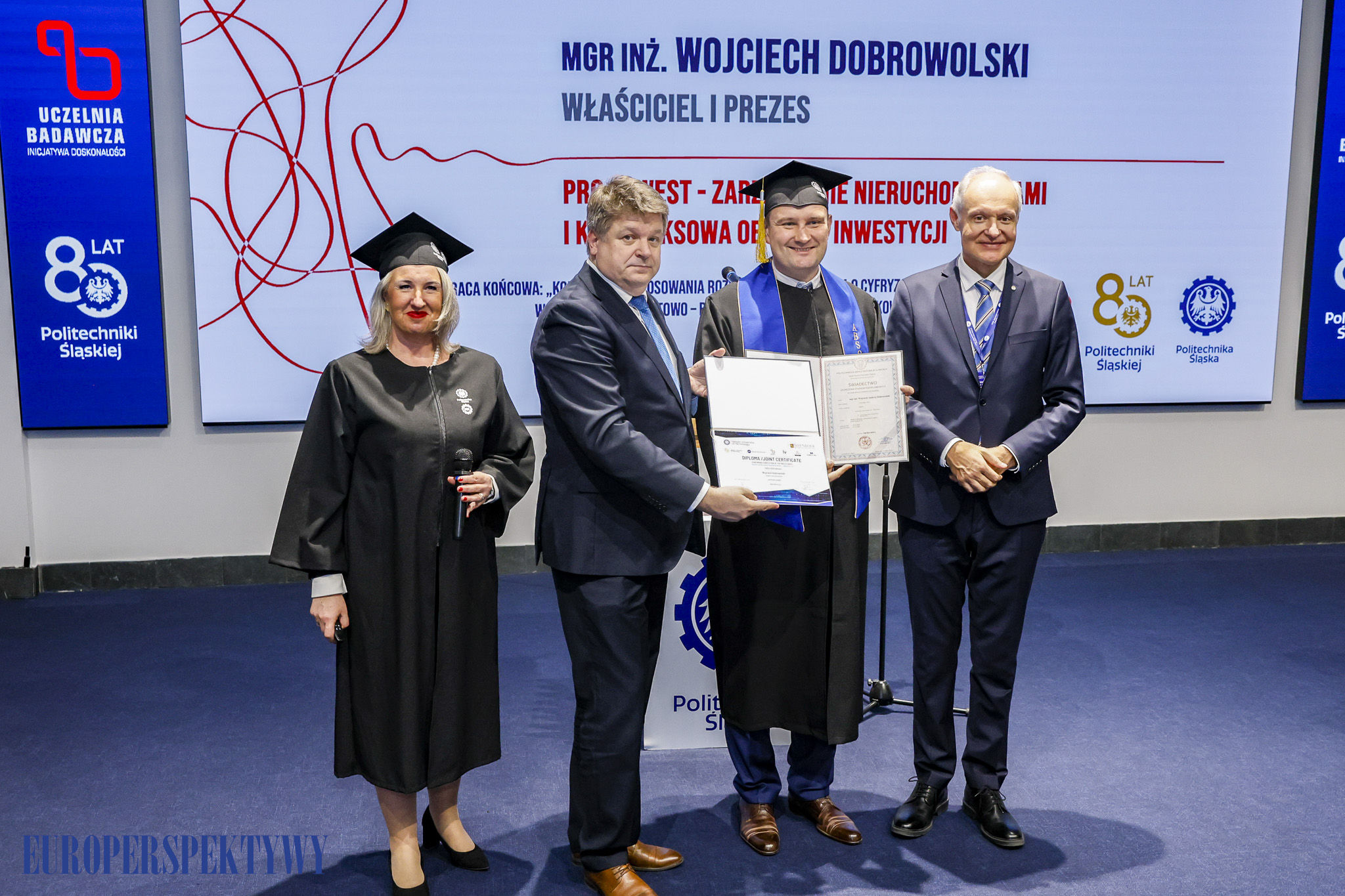 Europerspektywy Konferencja „Energetyka – Nauka – Przemysł” oraz wręczenie dyplomów MBA