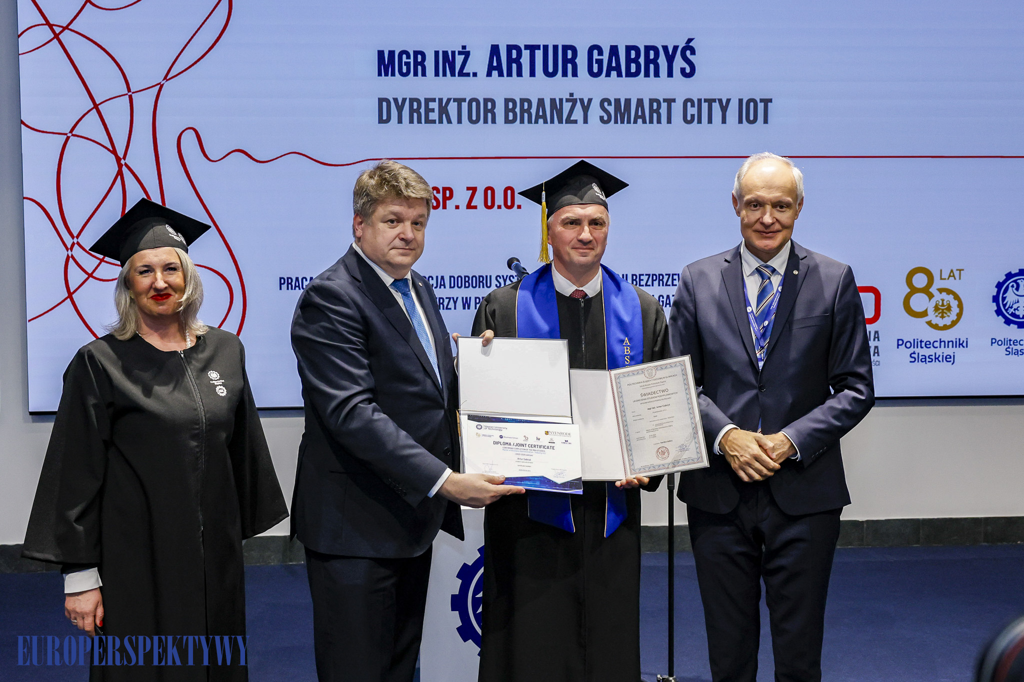 Europerspektywy Konferencja „Energetyka – Nauka – Przemysł” oraz wręczenie dyplomów MBA