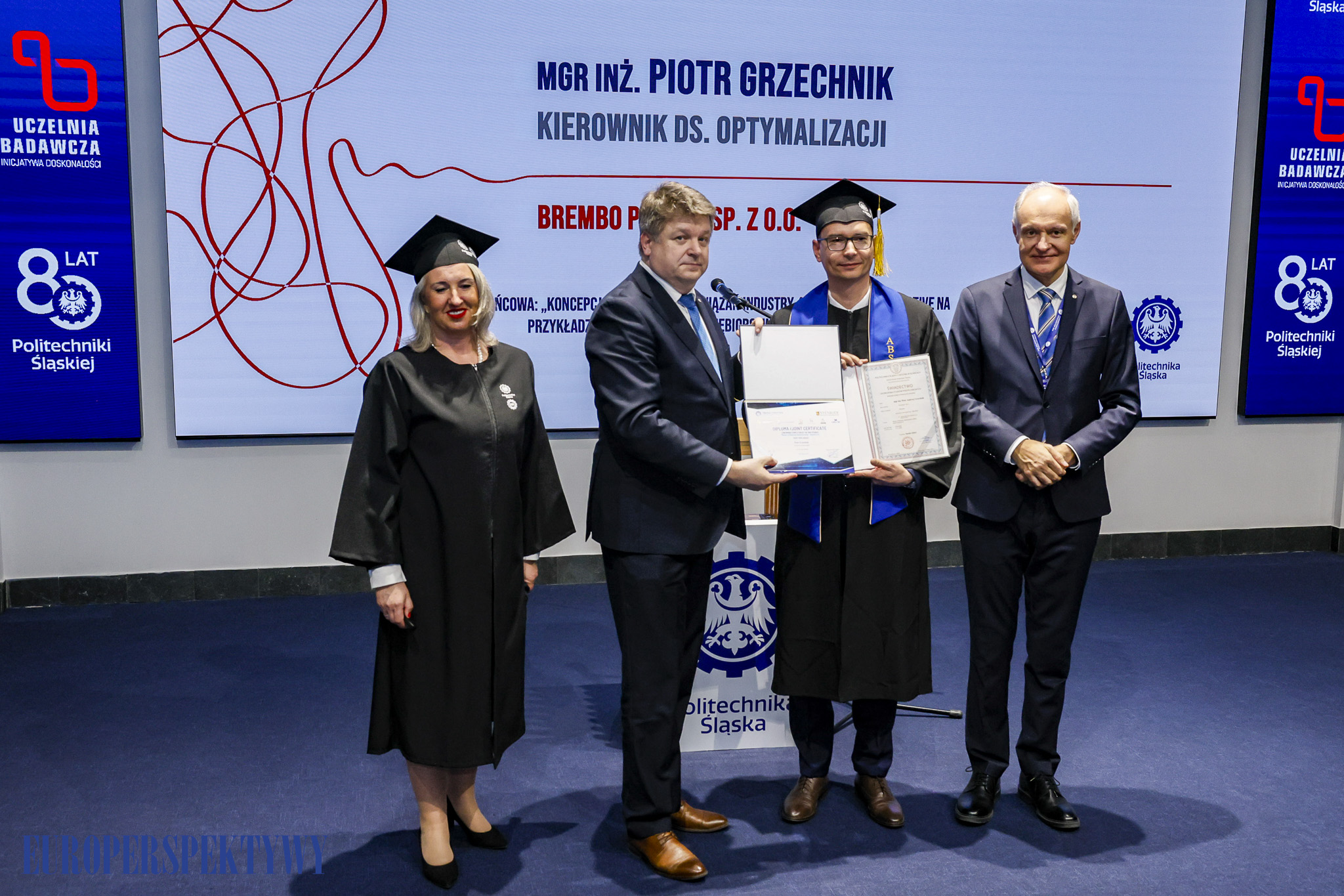 Europerspektywy Konferencja „Energetyka – Nauka – Przemysł” oraz wręczenie dyplomów MBA