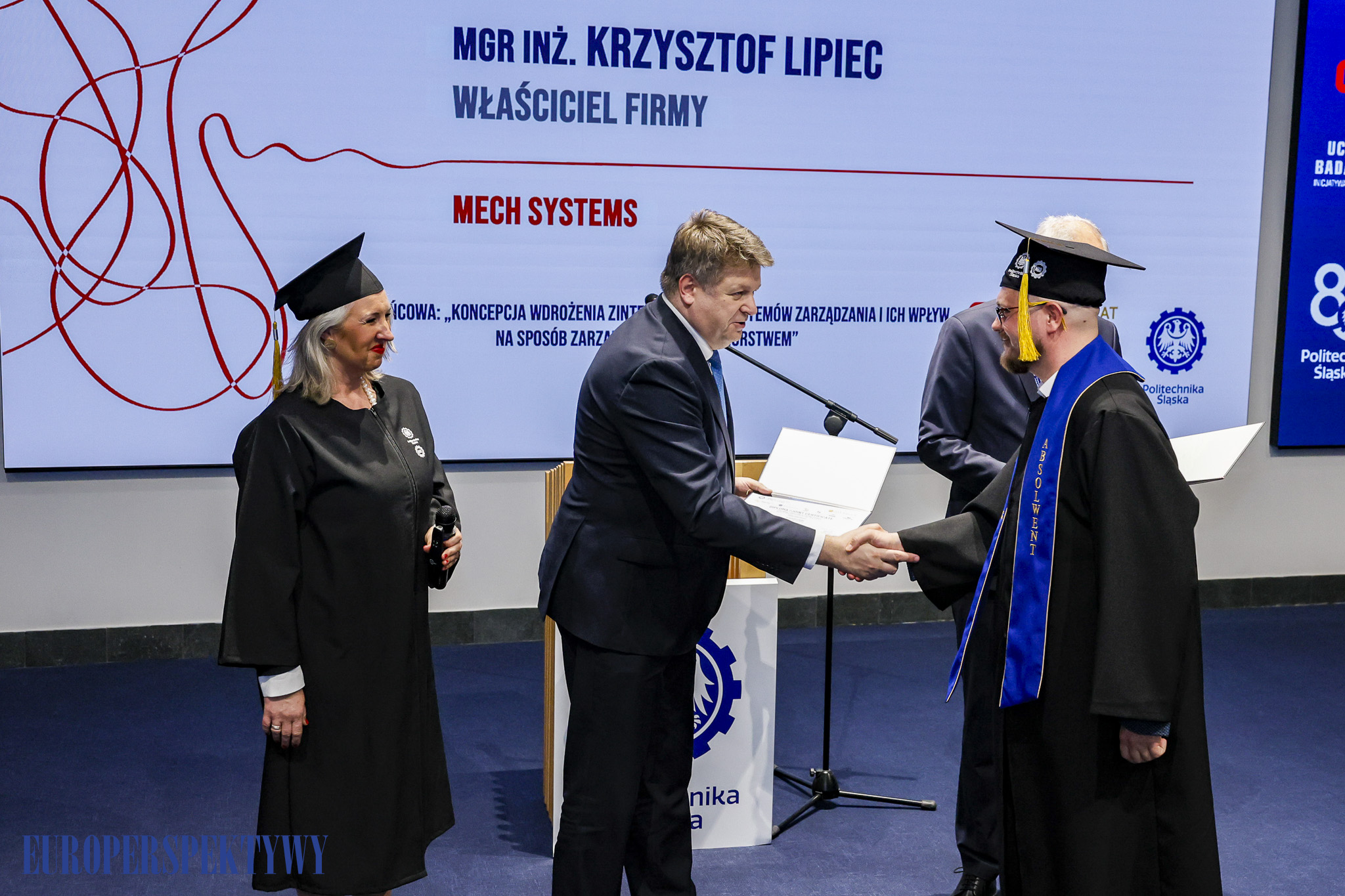 Europerspektywy Konferencja „Energetyka – Nauka – Przemysł” oraz wręczenie dyplomów MBA