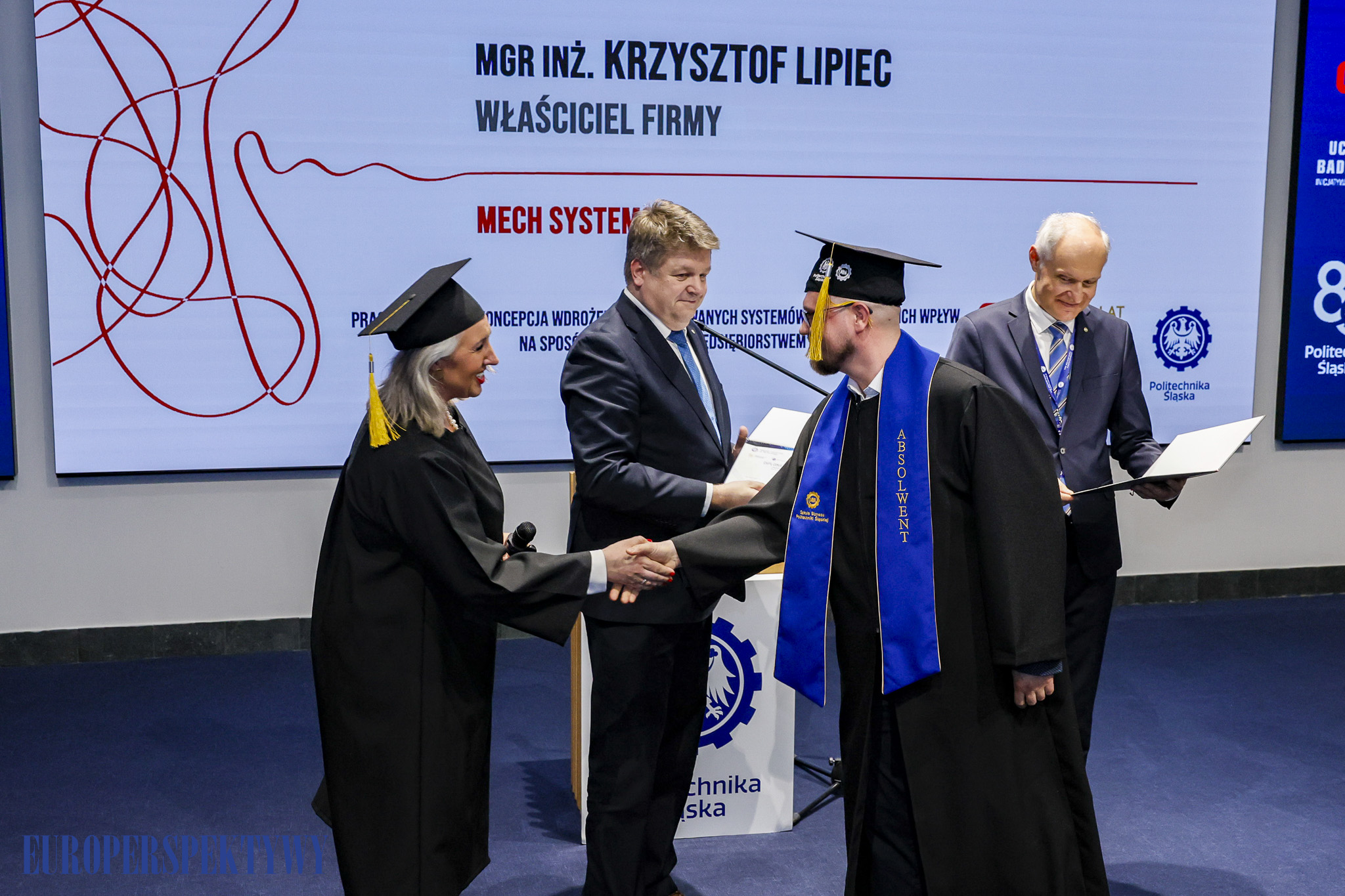 Europerspektywy Konferencja „Energetyka – Nauka – Przemysł” oraz wręczenie dyplomów MBA