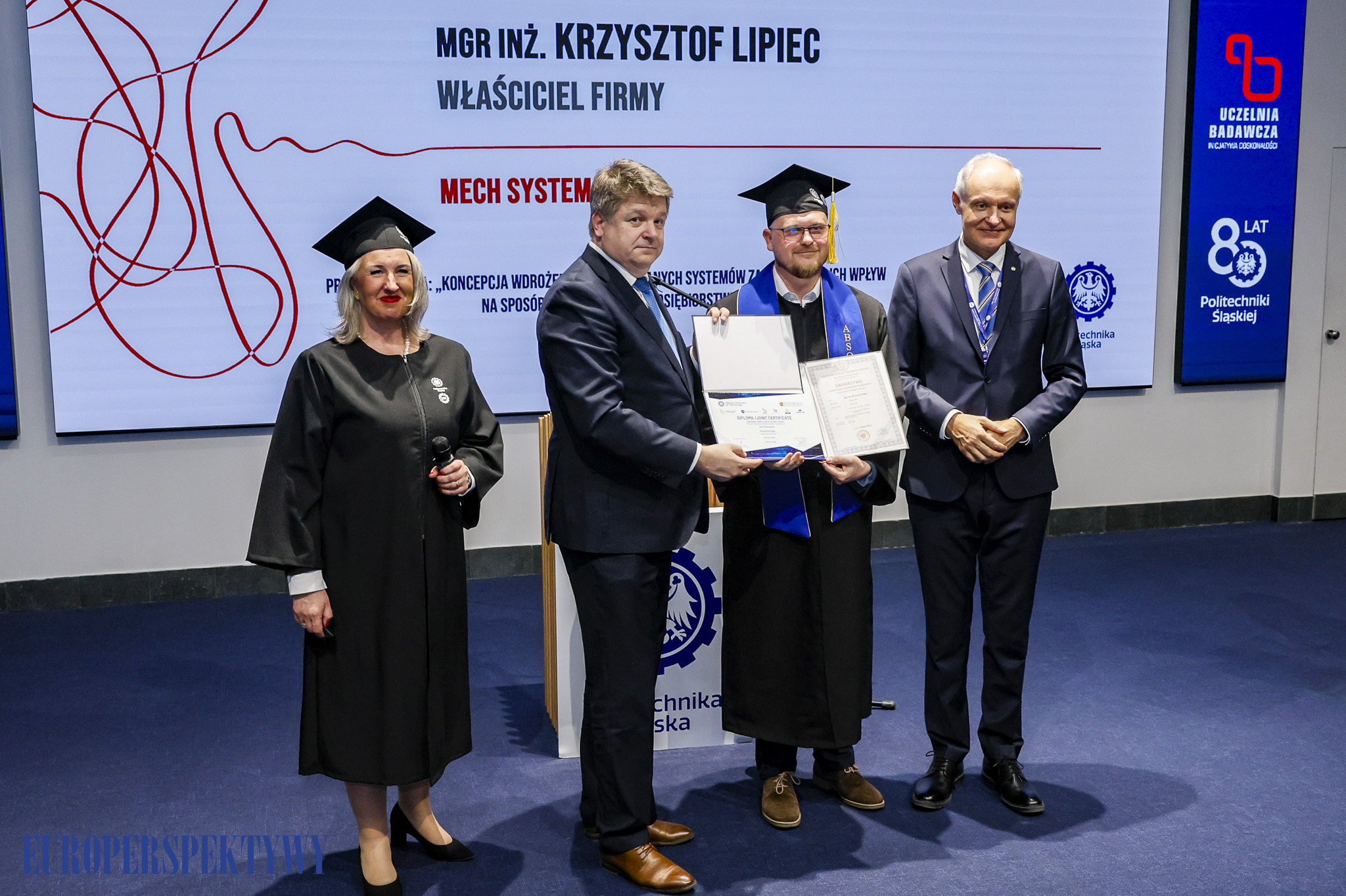 Europerspektywy Konferencja „Energetyka – Nauka – Przemysł” oraz wręczenie dyplomów MBA