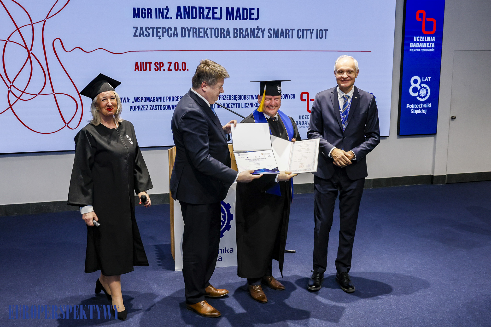 Europerspektywy Konferencja „Energetyka – Nauka – Przemysł” oraz wręczenie dyplomów MBA