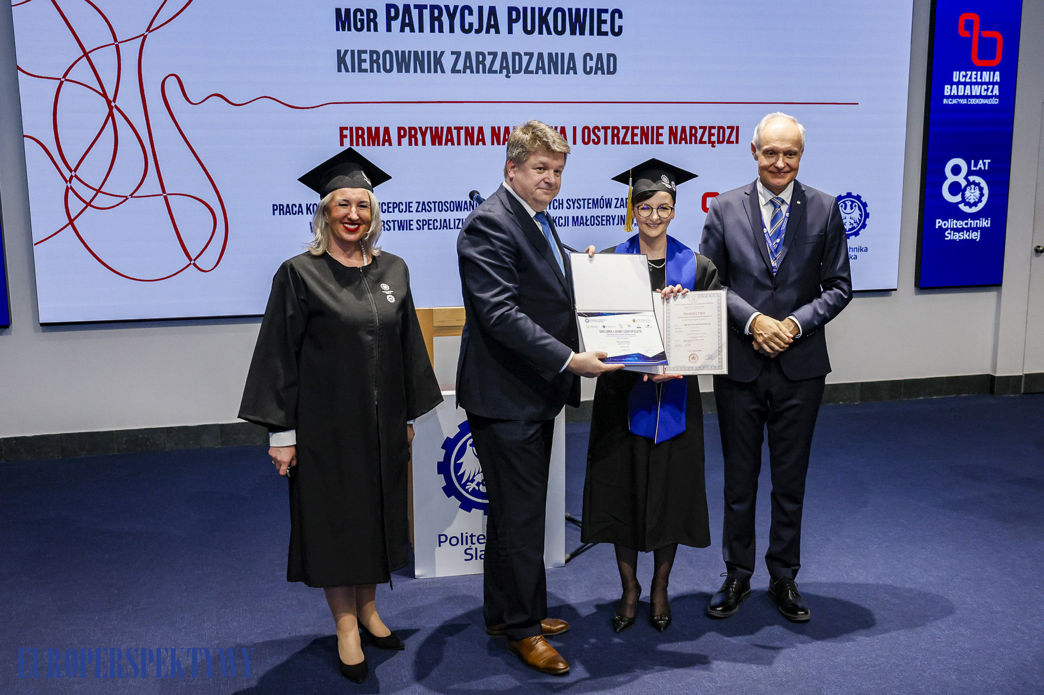 Europerspektywy Konferencja „Energetyka – Nauka – Przemysł” oraz wręczenie dyplomów MBA