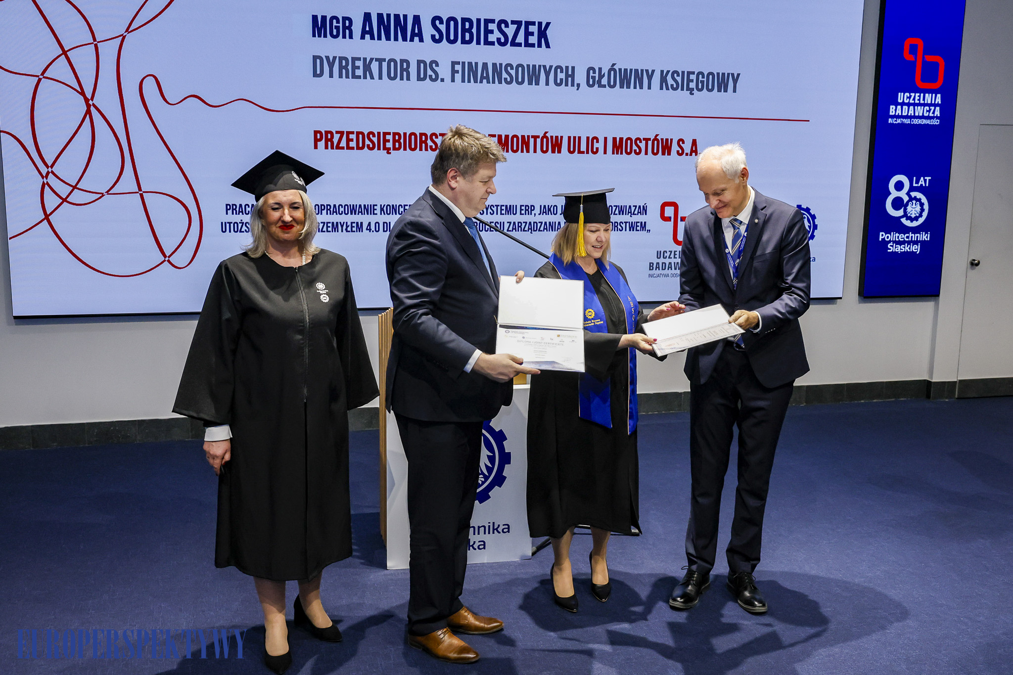 Europerspektywy Konferencja „Energetyka – Nauka – Przemysł” oraz wręczenie dyplomów MBA