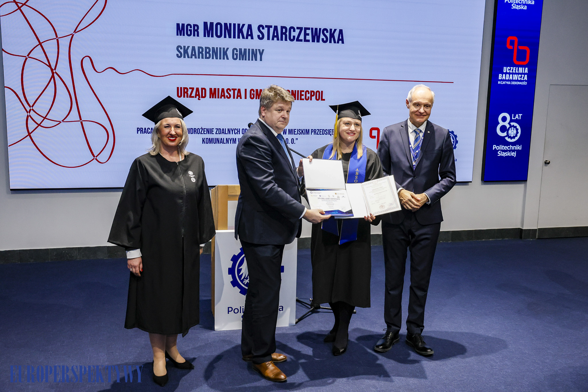 Europerspektywy Konferencja „Energetyka – Nauka – Przemysł” oraz wręczenie dyplomów MBA