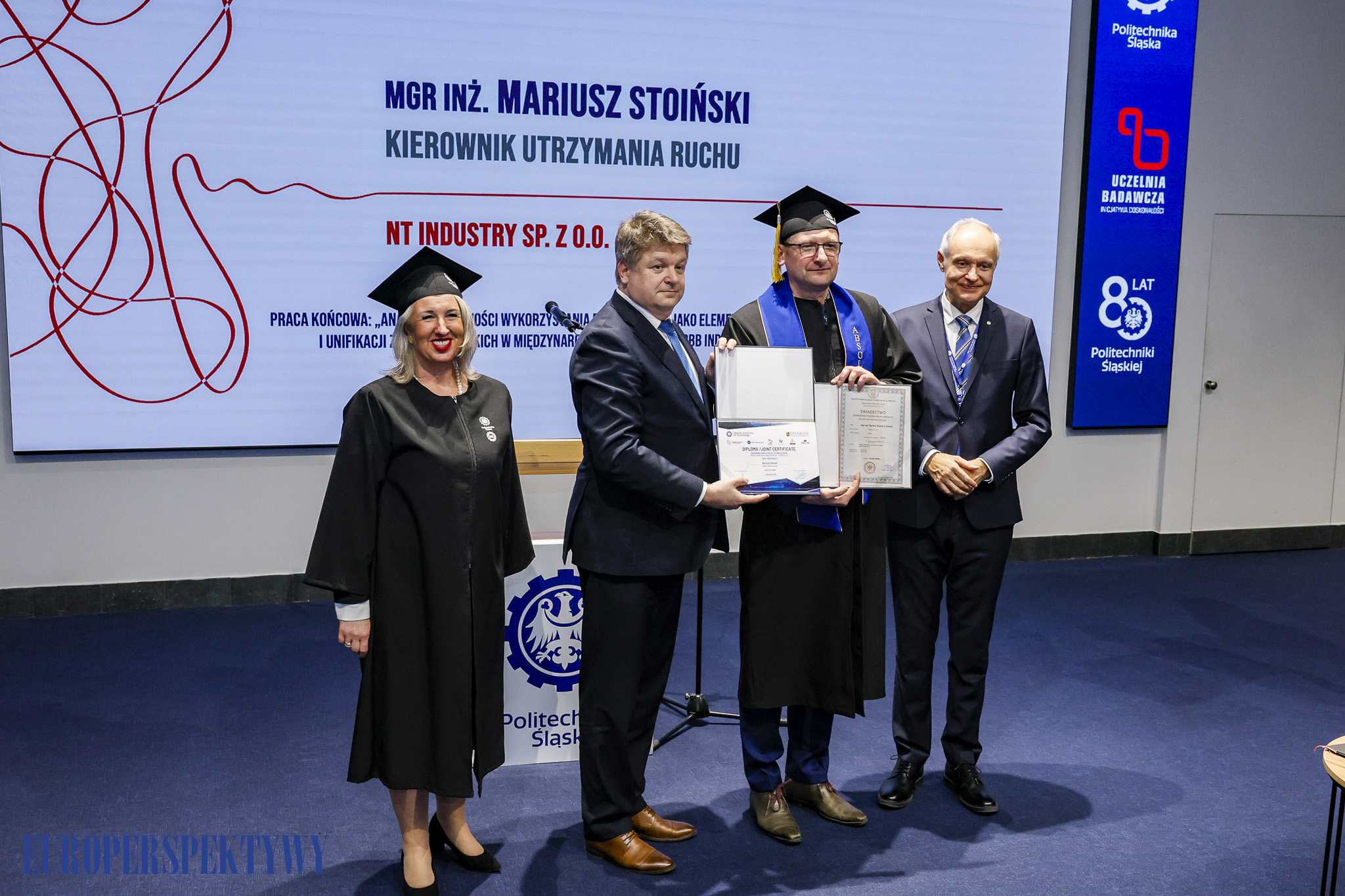 Europerspektywy Konferencja „Energetyka – Nauka – Przemysł” oraz wręczenie dyplomów MBA