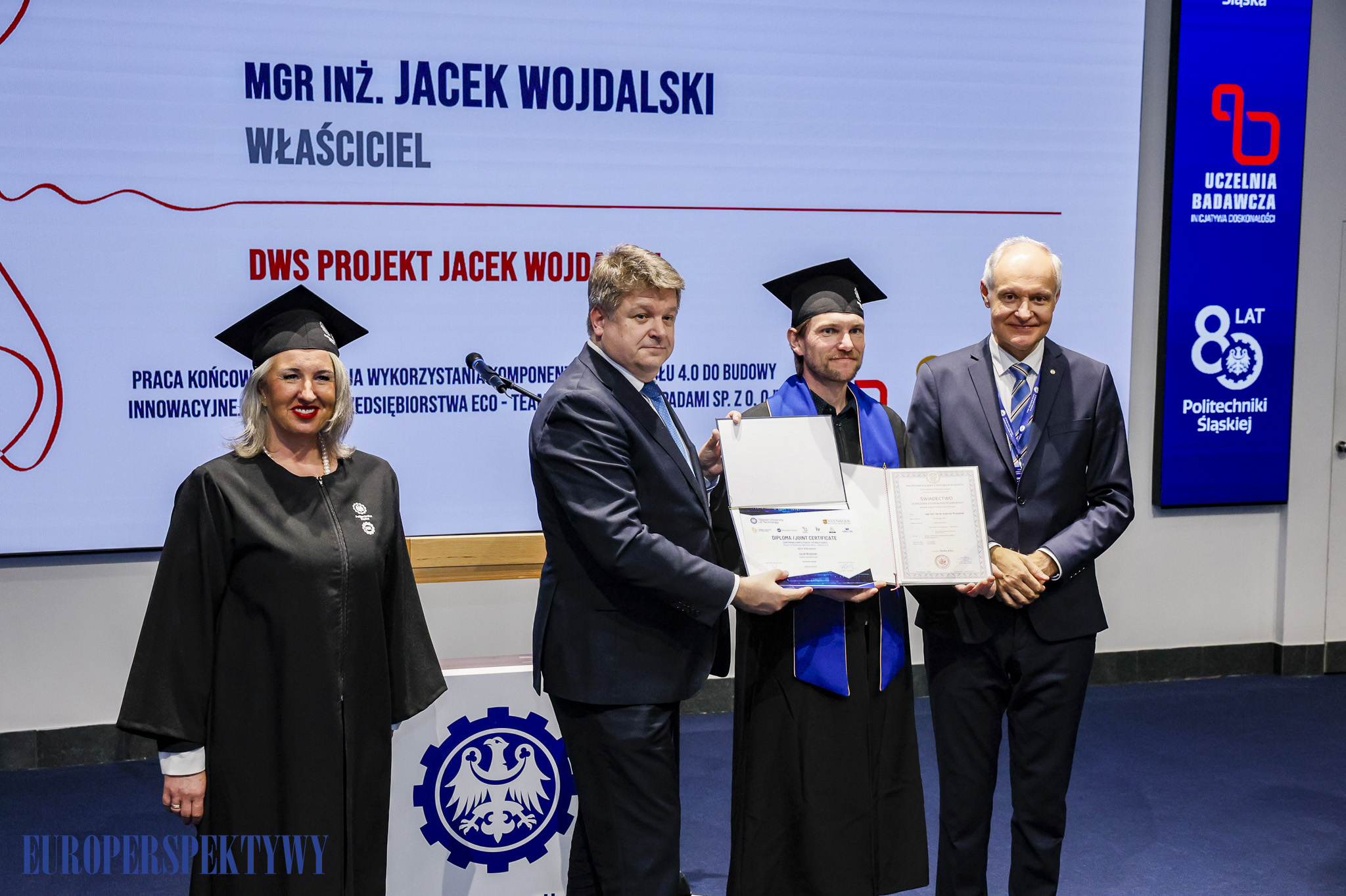 Europerspektywy Konferencja „Energetyka – Nauka – Przemysł” oraz wręczenie dyplomów MBA