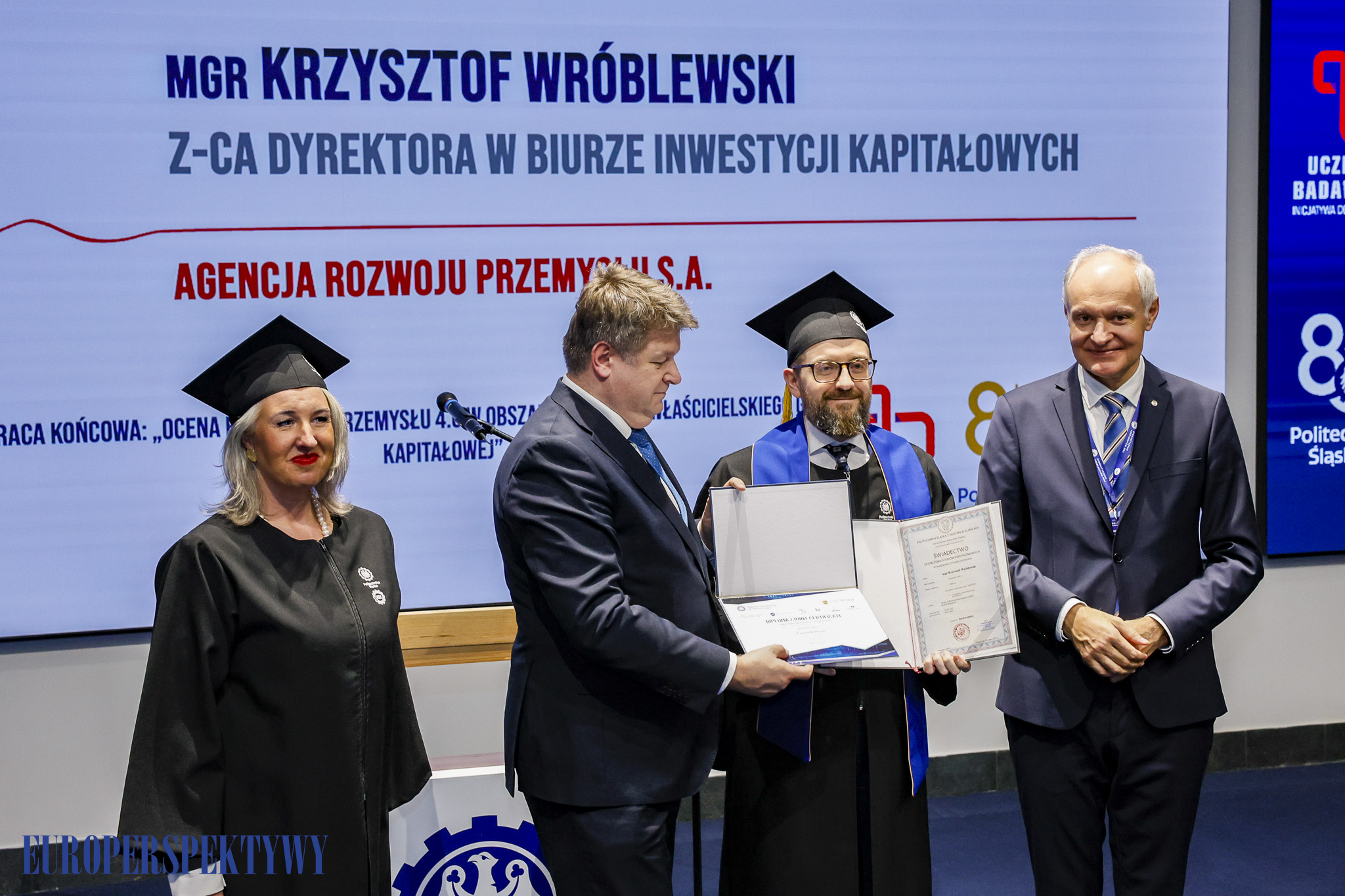 Europerspektywy Konferencja „Energetyka – Nauka – Przemysł” oraz wręczenie dyplomów MBA